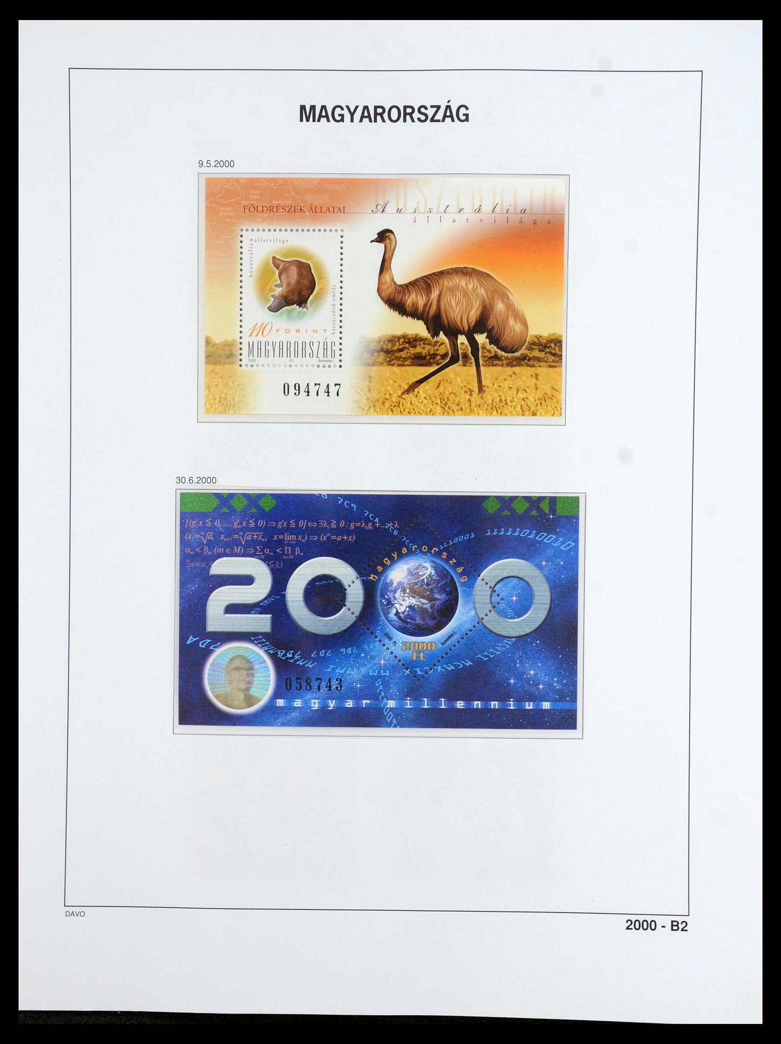 36401 544 - Postzegelverzameling 36401 Hongarije 1871-2005.