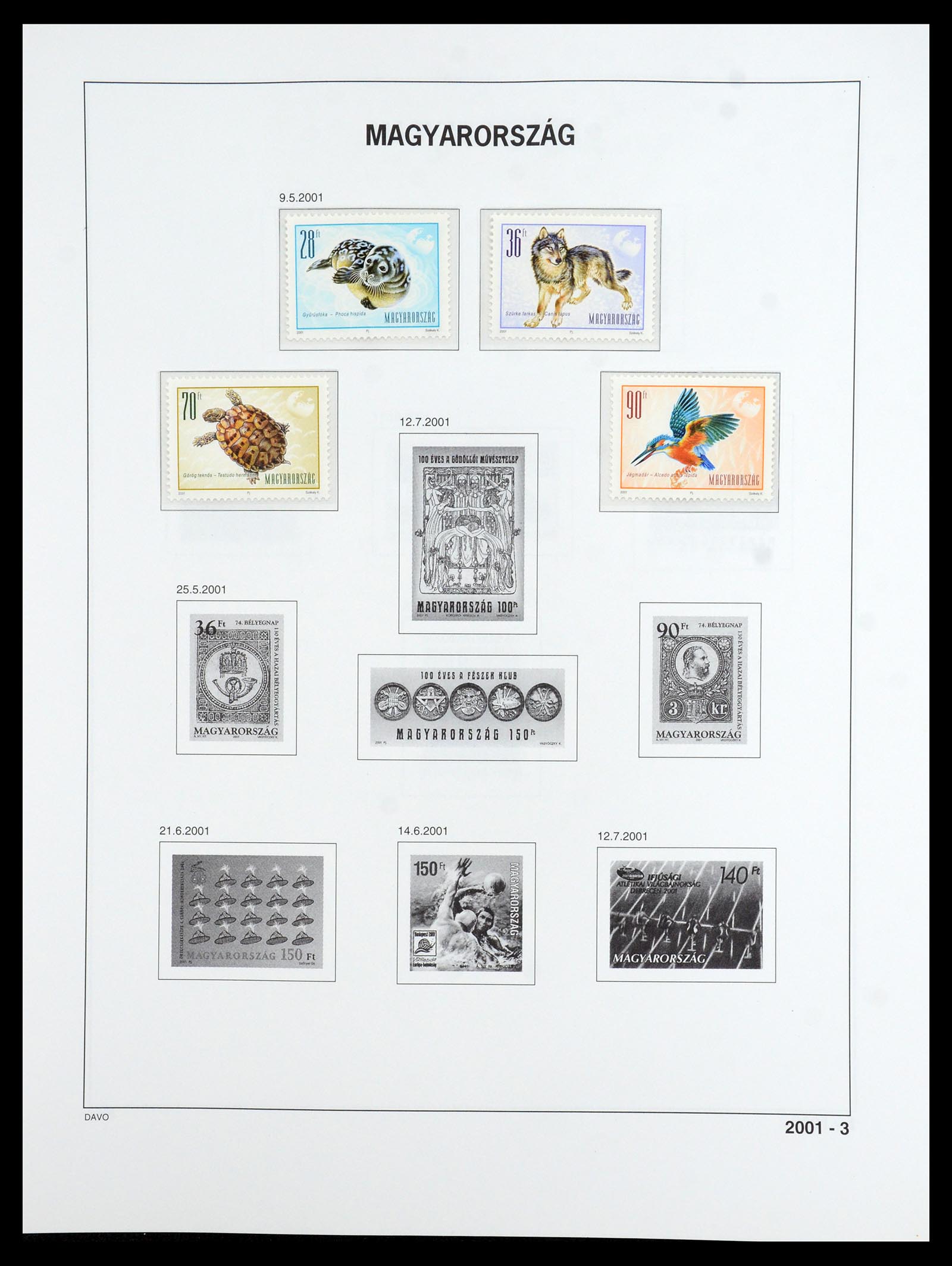 36401 549 - Postzegelverzameling 36401 Hongarije 1871-2005.