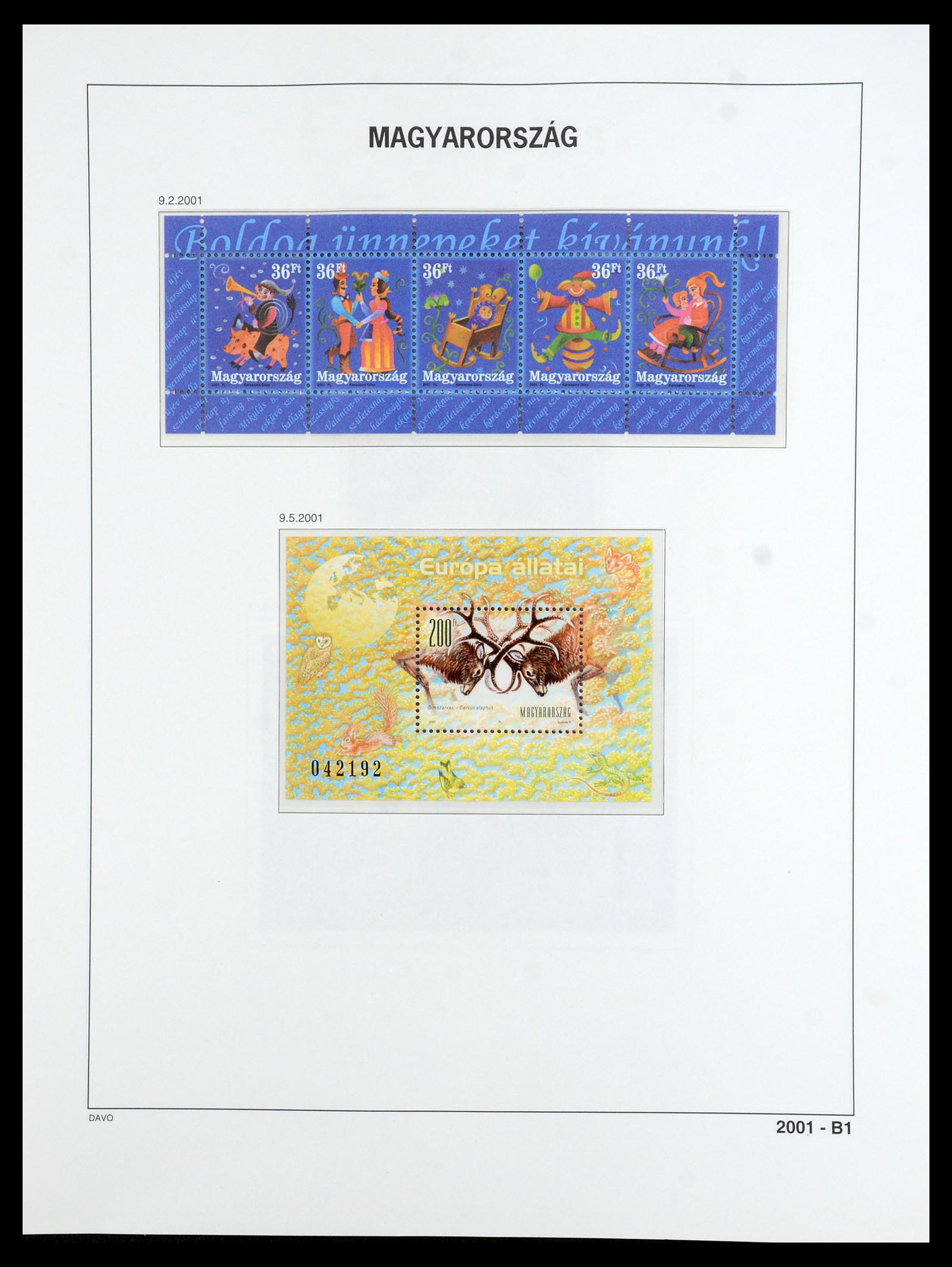 36401 550 - Postzegelverzameling 36401 Hongarije 1871-2005.
