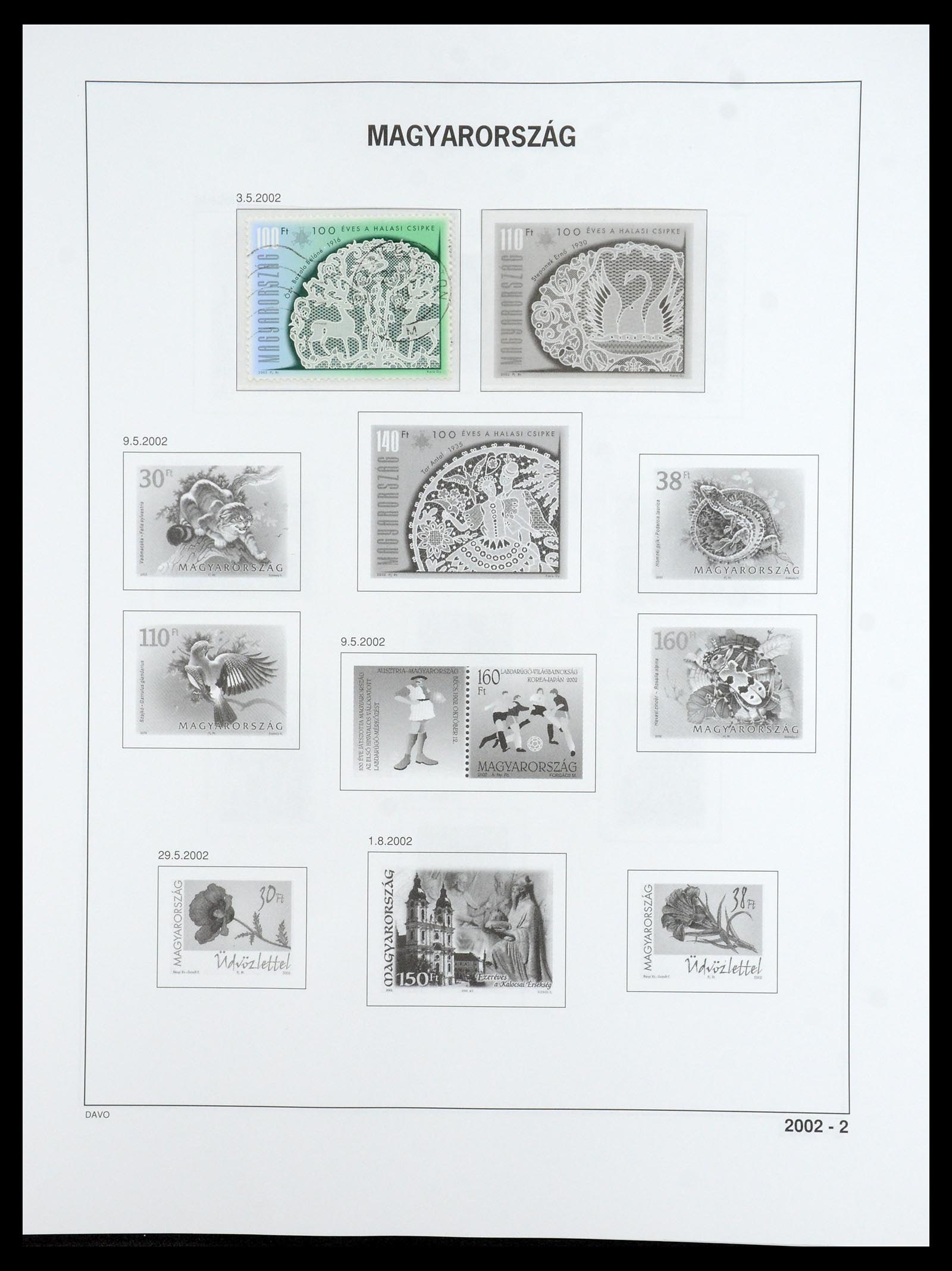 36401 553 - Postzegelverzameling 36401 Hongarije 1871-2005.
