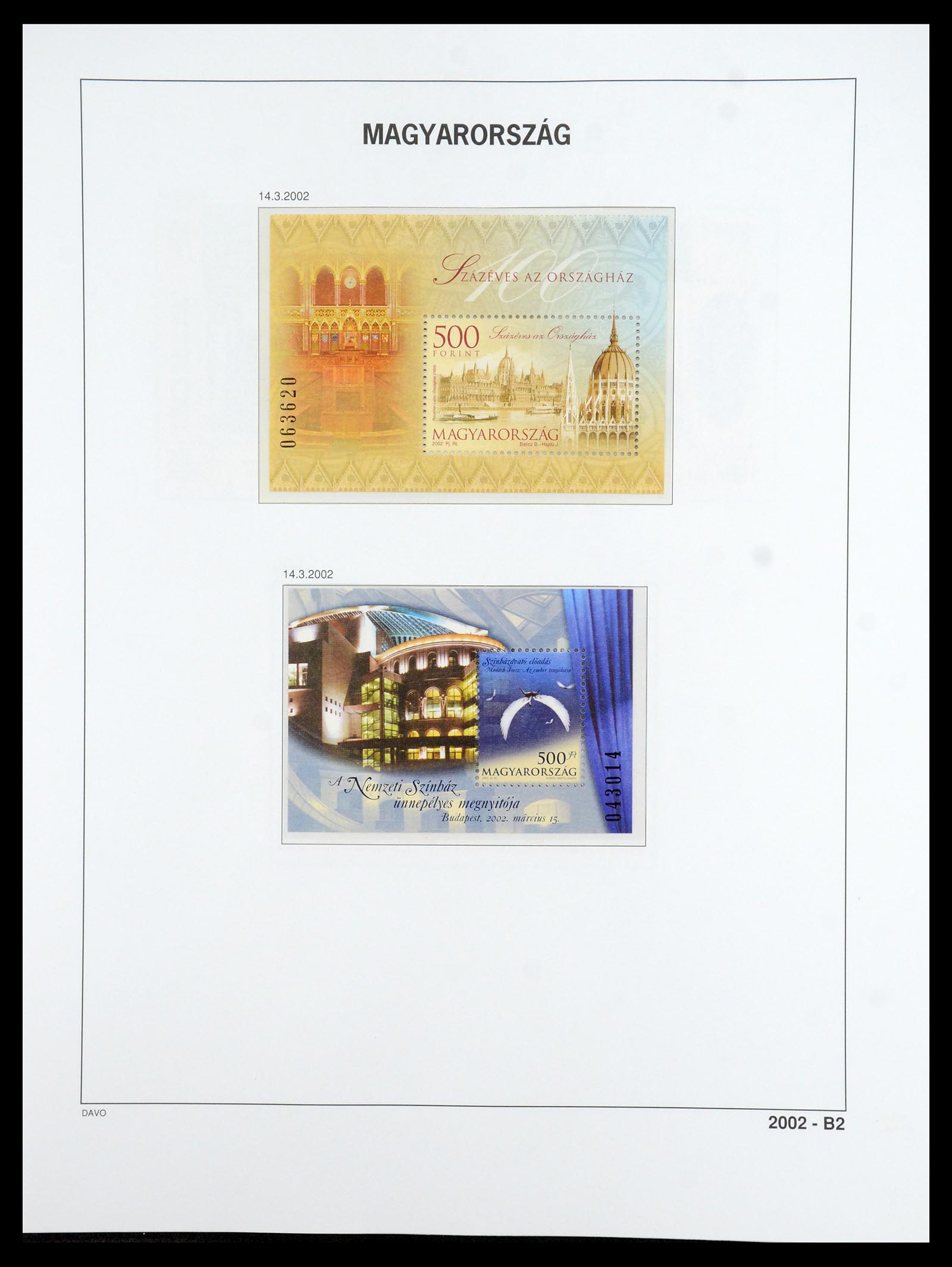 36401 555 - Postzegelverzameling 36401 Hongarije 1871-2005.