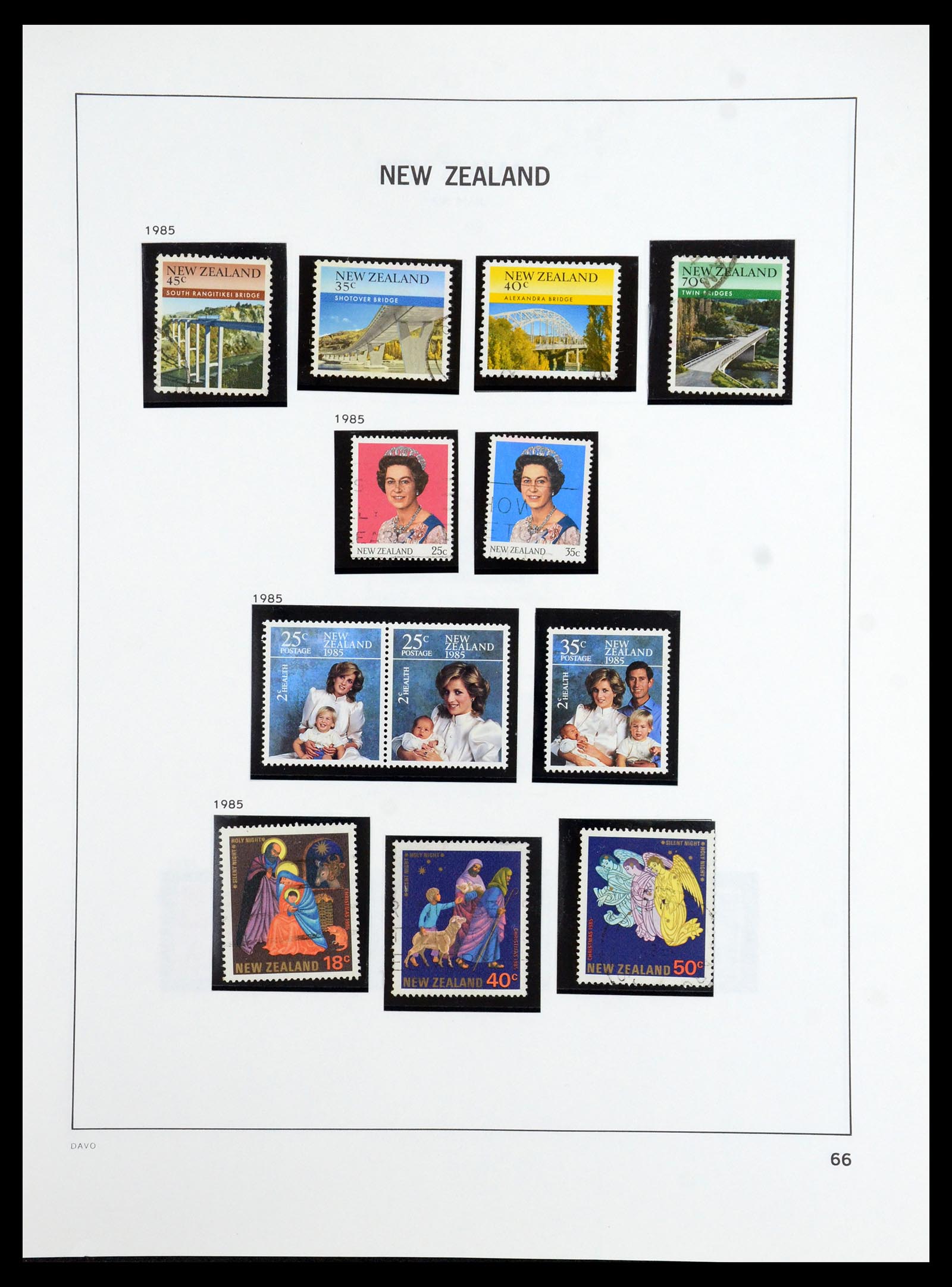 36404 065 - Postzegelverzameling 36404 Nieuw Zeeland 1873-2000.