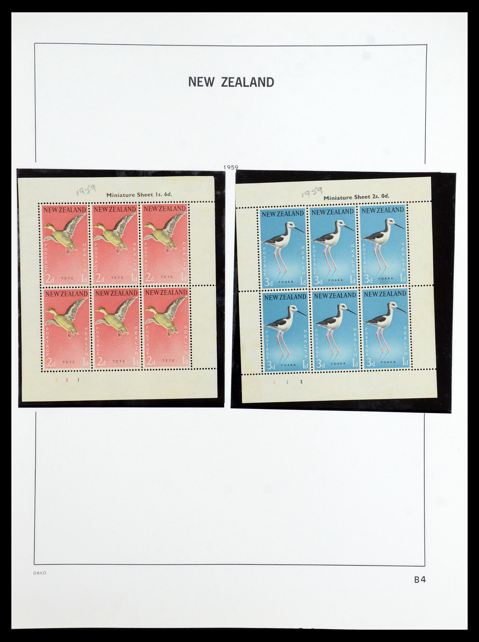 36404 069 - Postzegelverzameling 36404 Nieuw Zeeland 1873-2000.