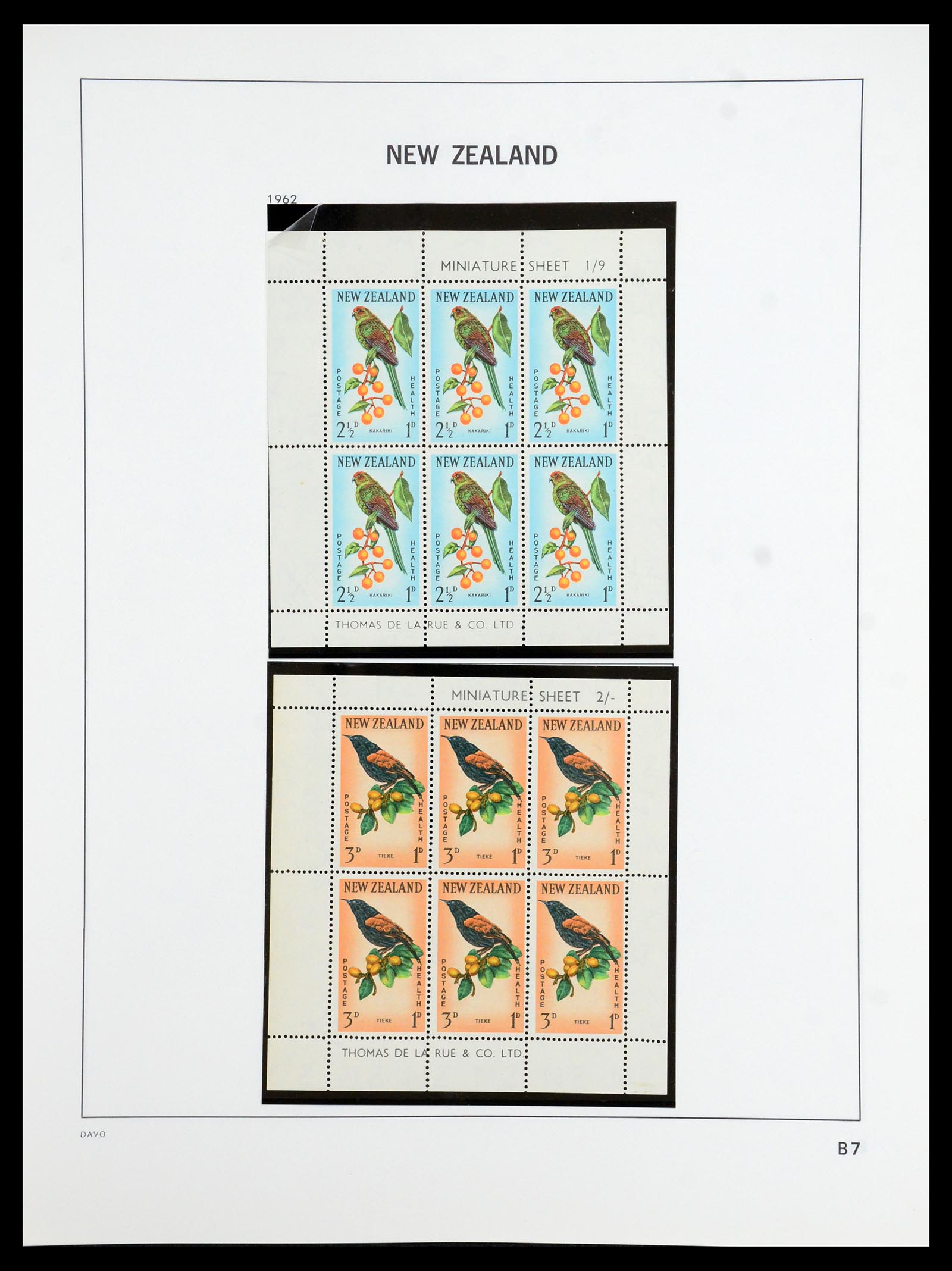 36404 070 - Postzegelverzameling 36404 Nieuw Zeeland 1873-2000.
