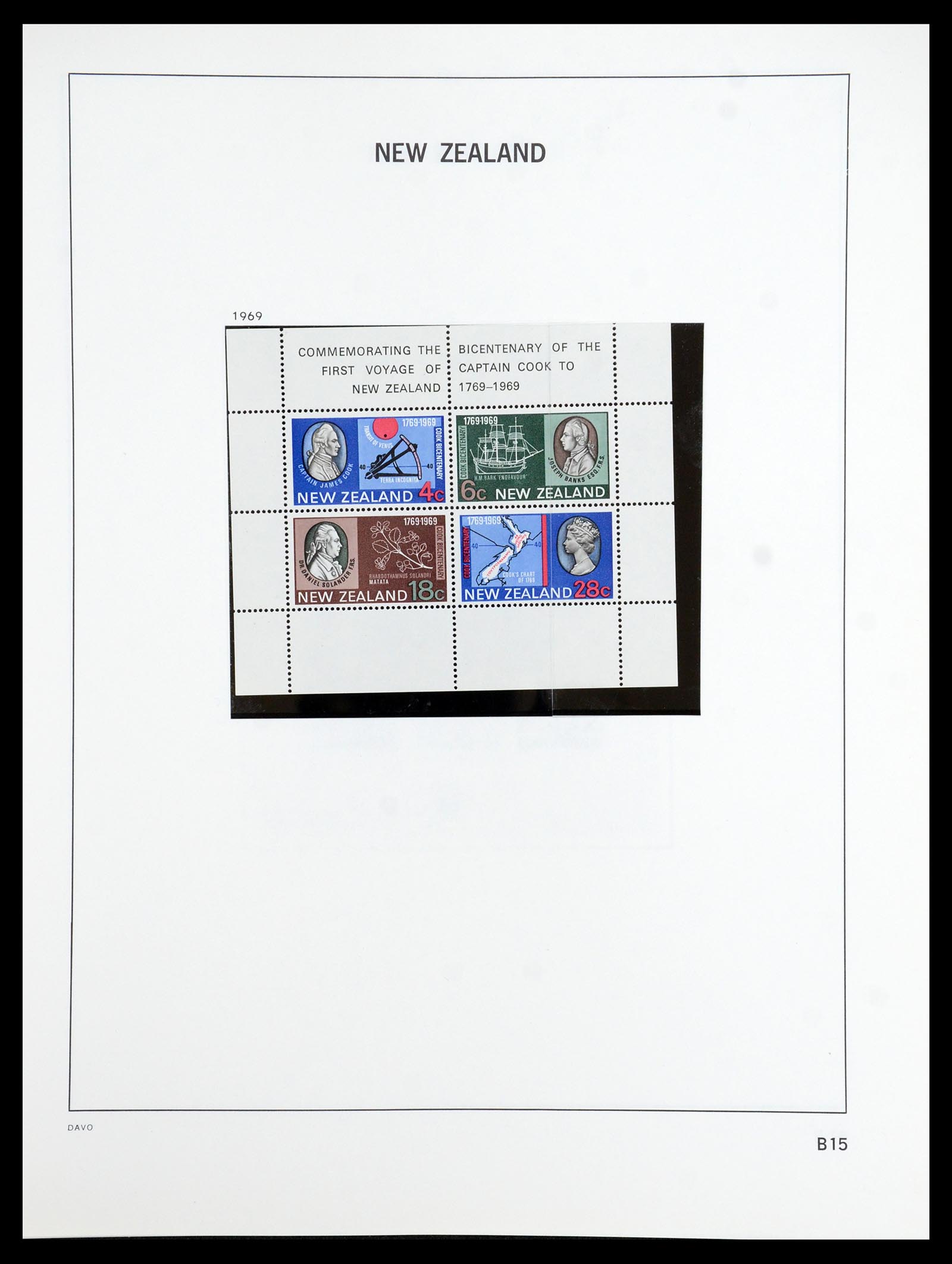 36404 071 - Postzegelverzameling 36404 Nieuw Zeeland 1873-2000.