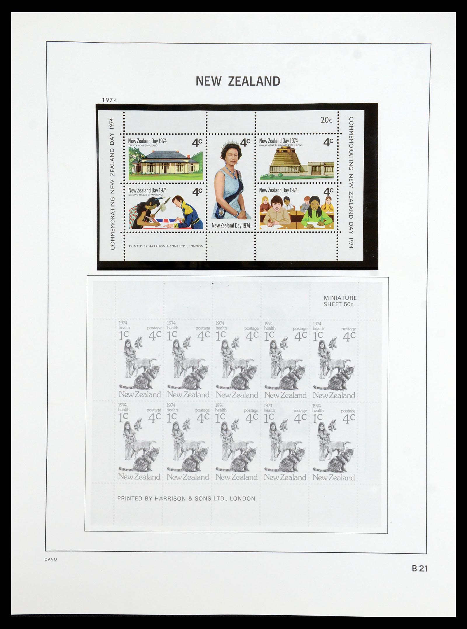 36404 072 - Postzegelverzameling 36404 Nieuw Zeeland 1873-2000.
