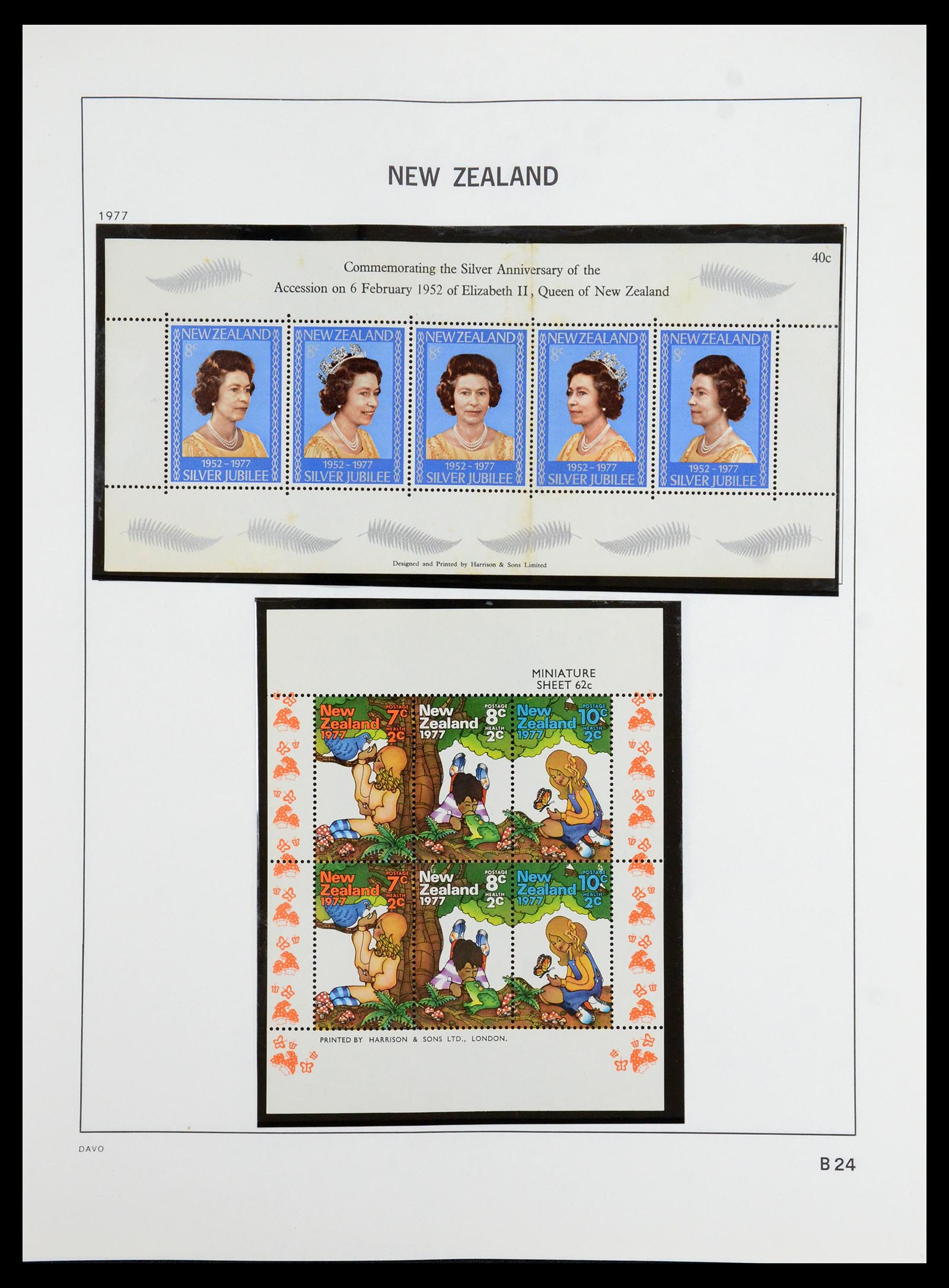 36404 074 - Postzegelverzameling 36404 Nieuw Zeeland 1873-2000.