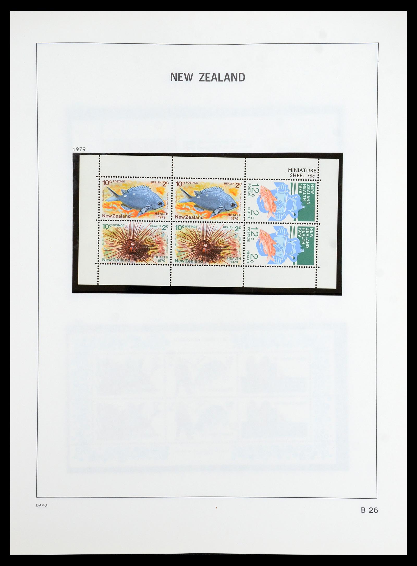 36404 076 - Postzegelverzameling 36404 Nieuw Zeeland 1873-2000.