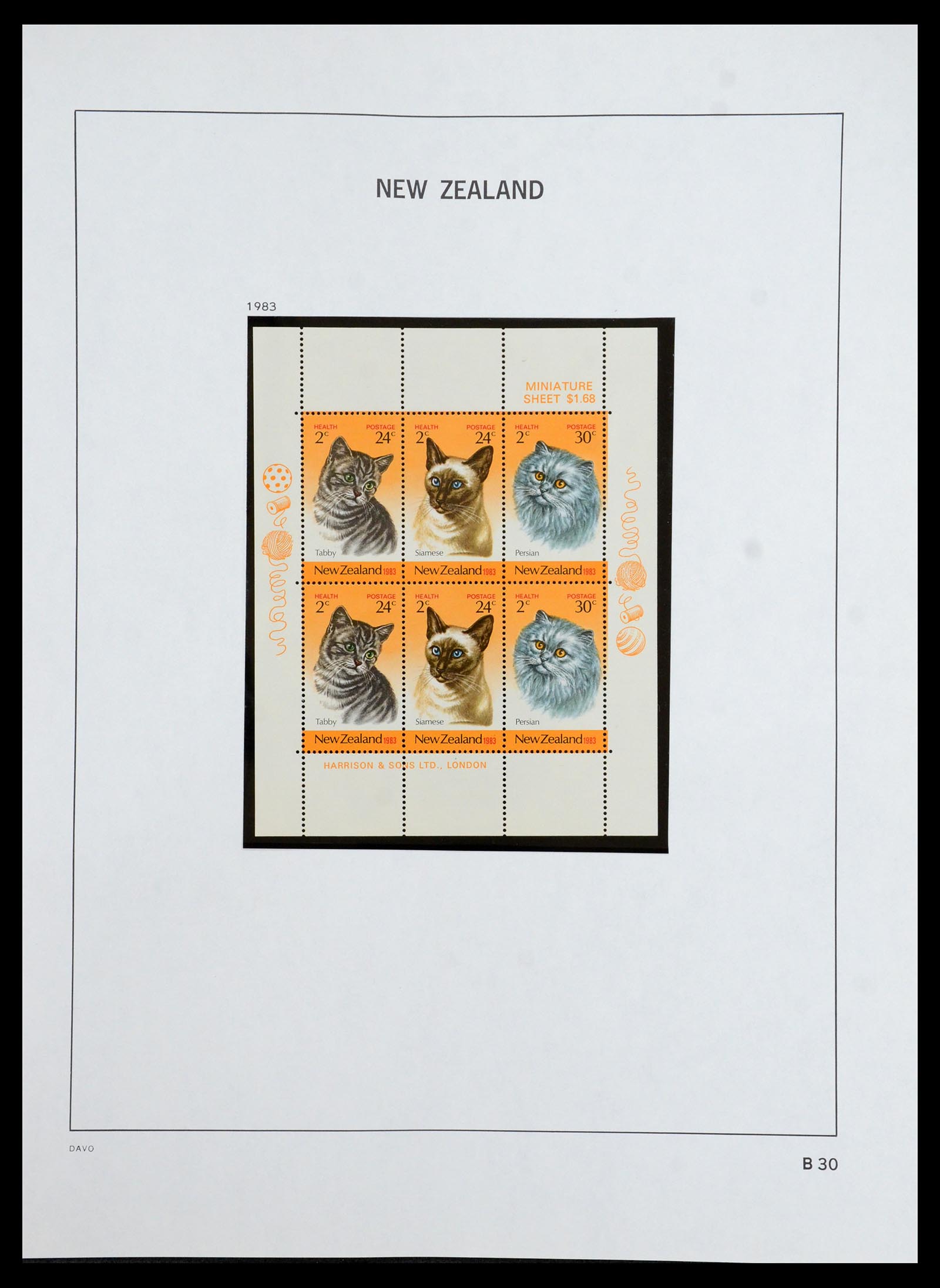 36404 080 - Postzegelverzameling 36404 Nieuw Zeeland 1873-2000.