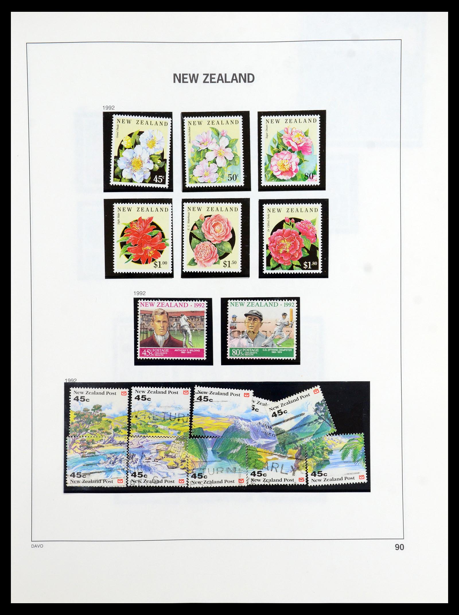 36404 115 - Postzegelverzameling 36404 Nieuw Zeeland 1873-2000.