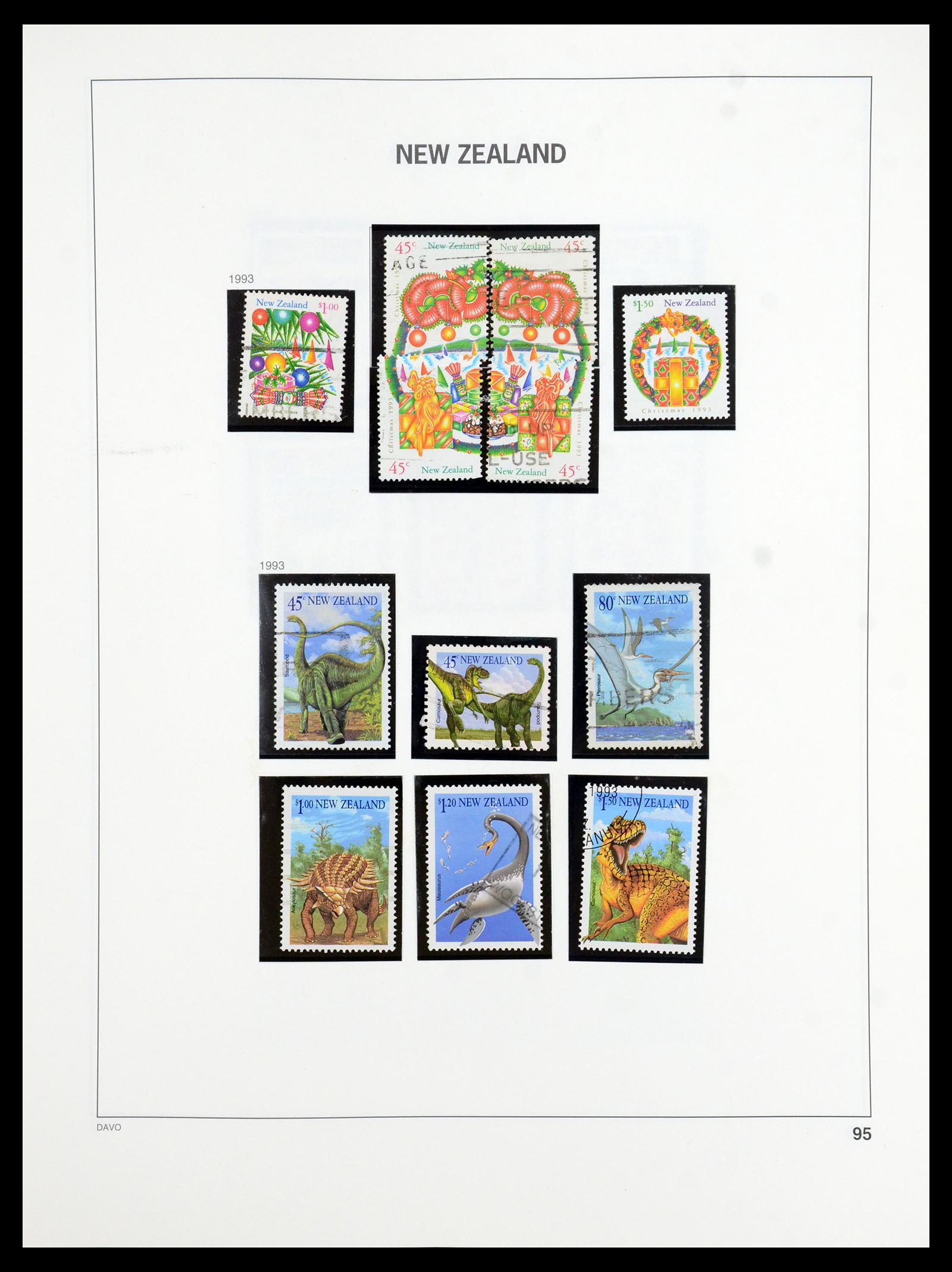 36404 120 - Postzegelverzameling 36404 Nieuw Zeeland 1873-2000.