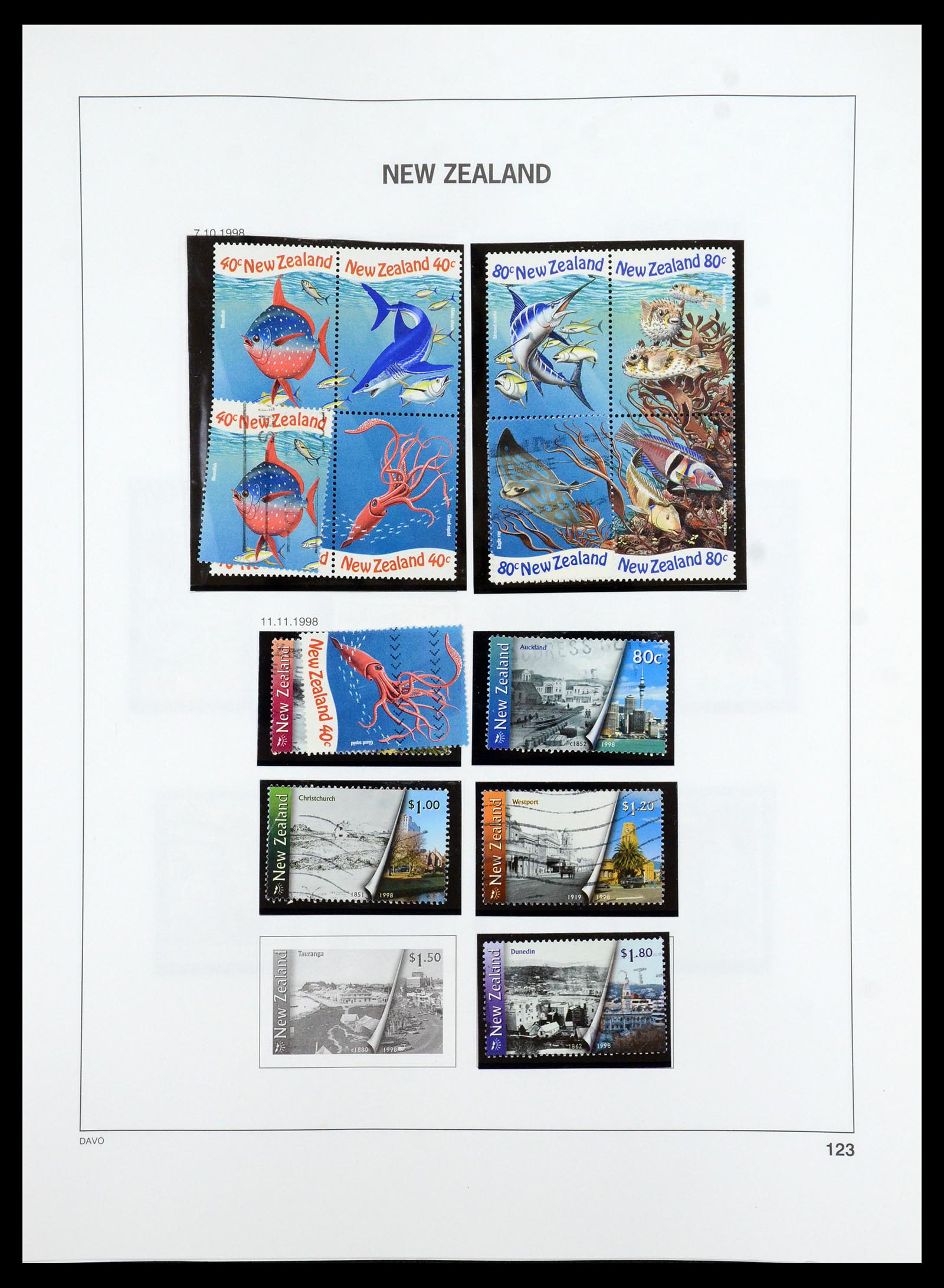 36404 148 - Postzegelverzameling 36404 Nieuw Zeeland 1873-2000.
