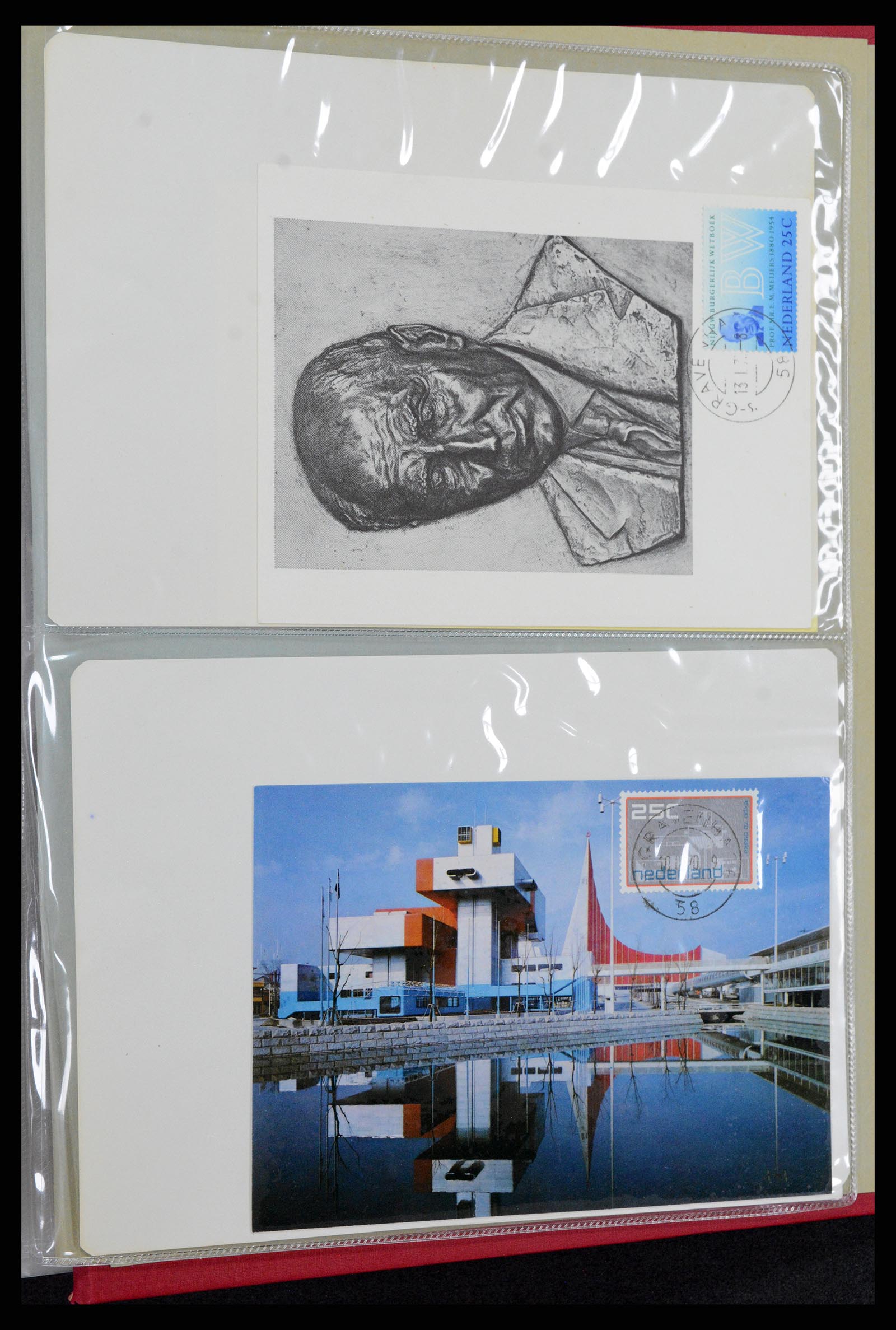 36414 084 - Postzegelverzameling 36414 Nederland maximumkaarten 1938(!)-1987.