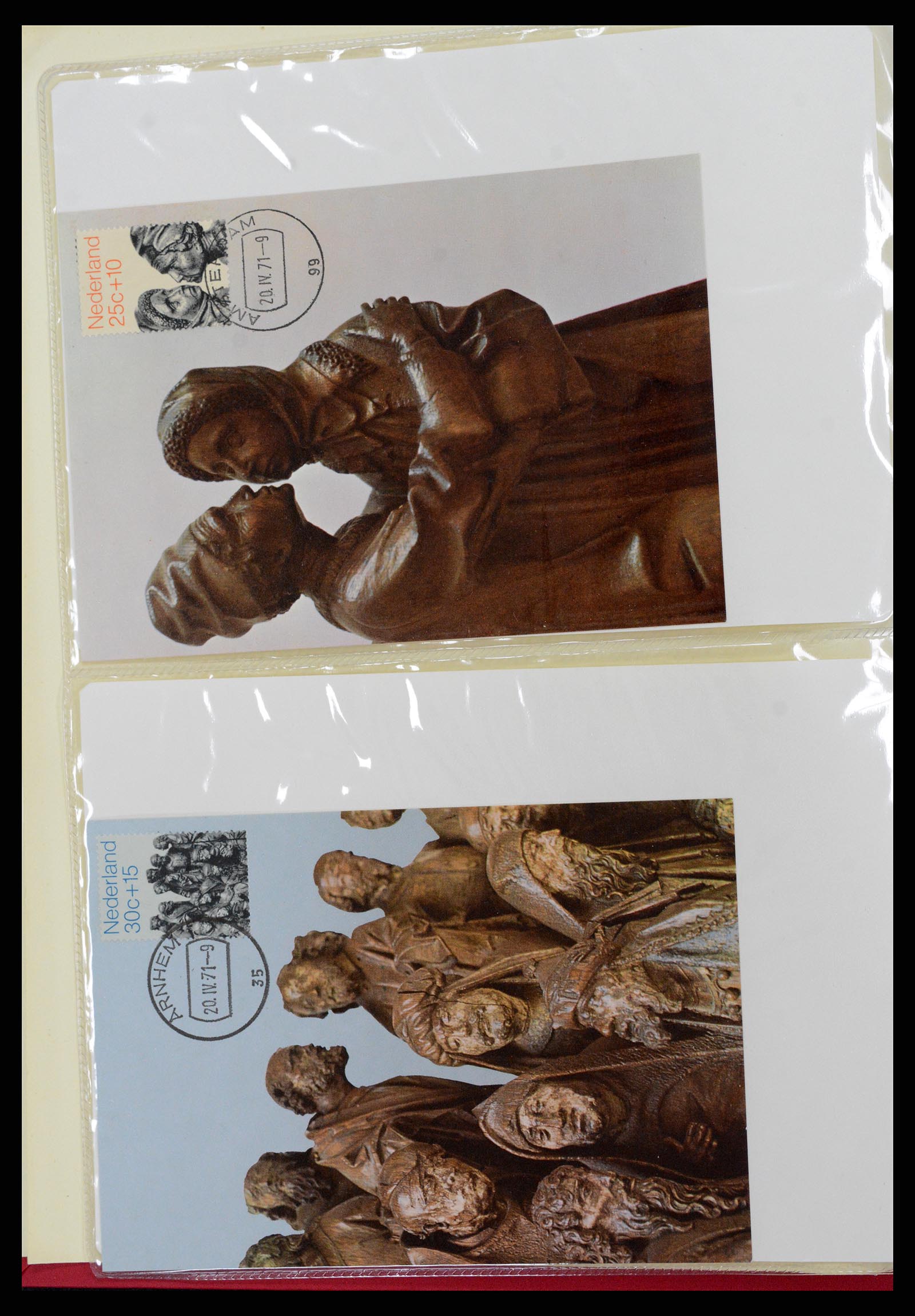 36414 087 - Postzegelverzameling 36414 Nederland maximumkaarten 1938(!)-1987.