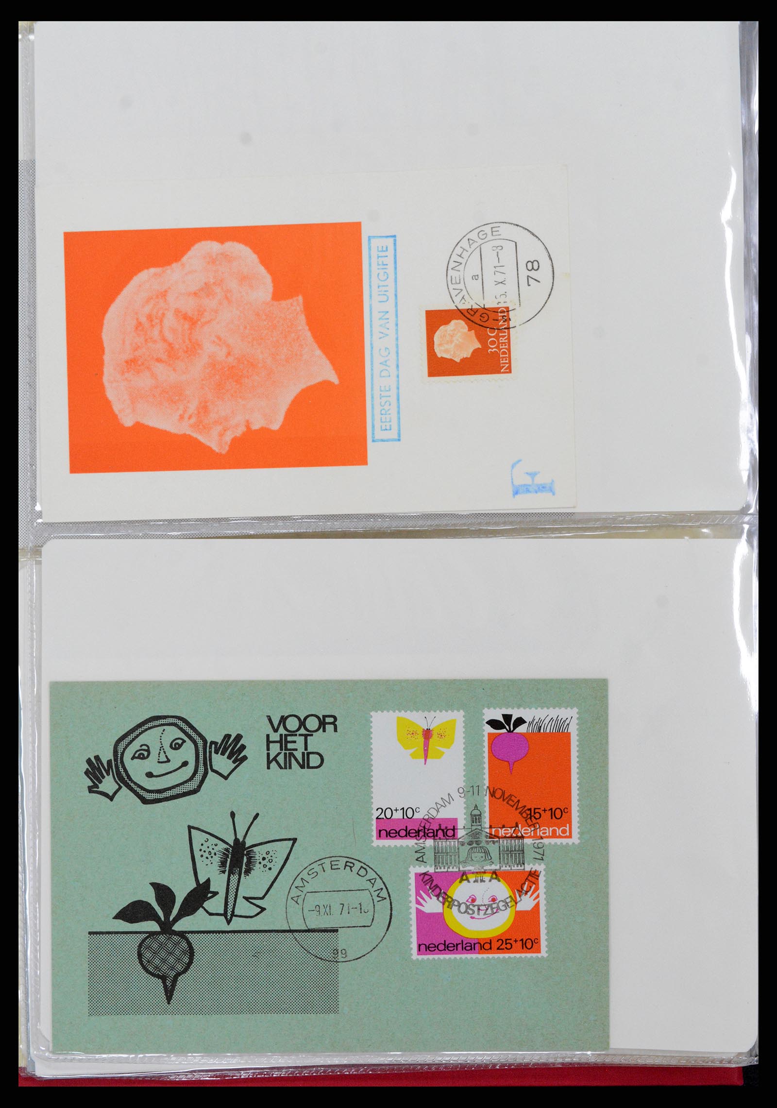 36414 091 - Postzegelverzameling 36414 Nederland maximumkaarten 1938(!)-1987.