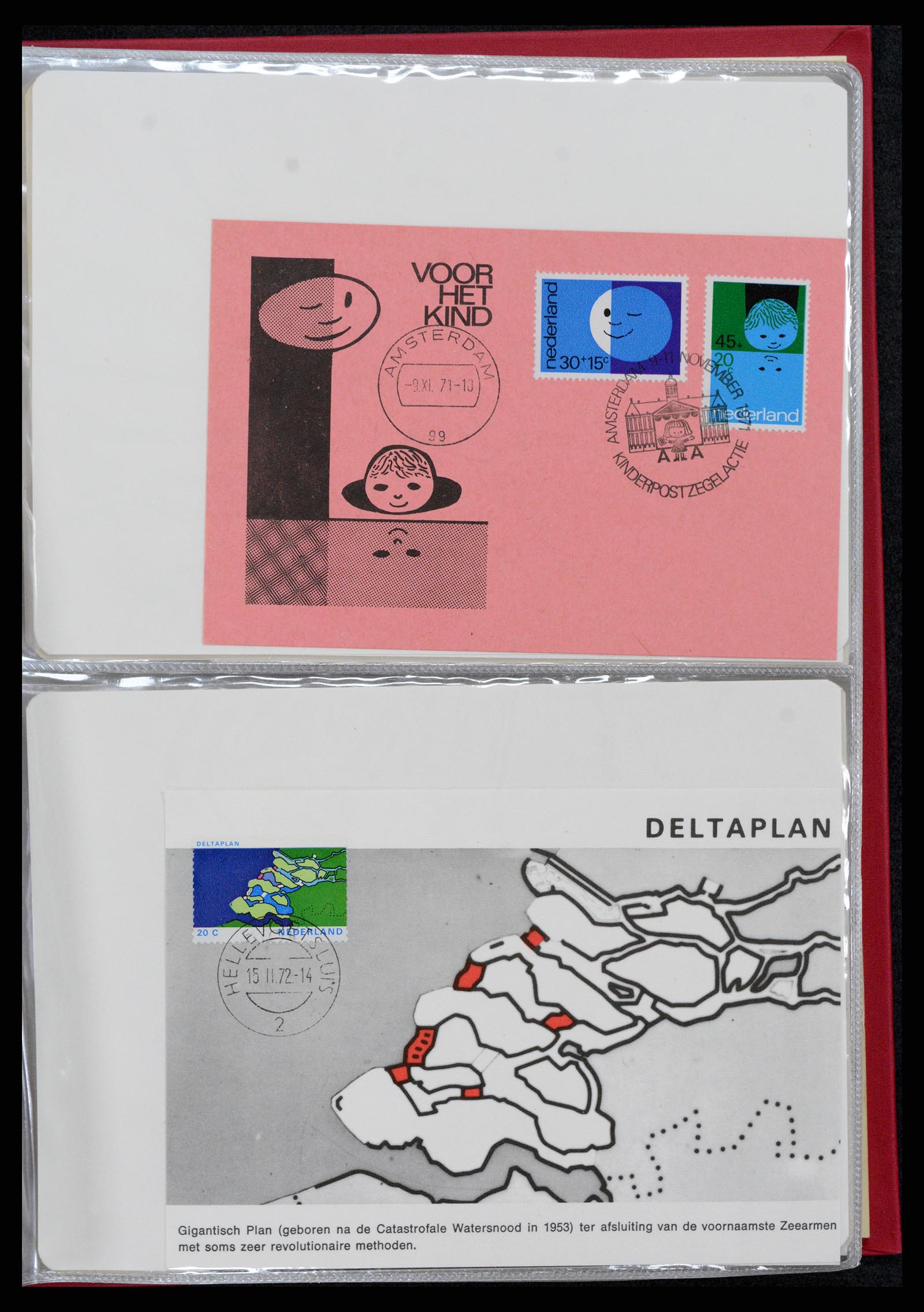 36414 092 - Postzegelverzameling 36414 Nederland maximumkaarten 1938(!)-1987.