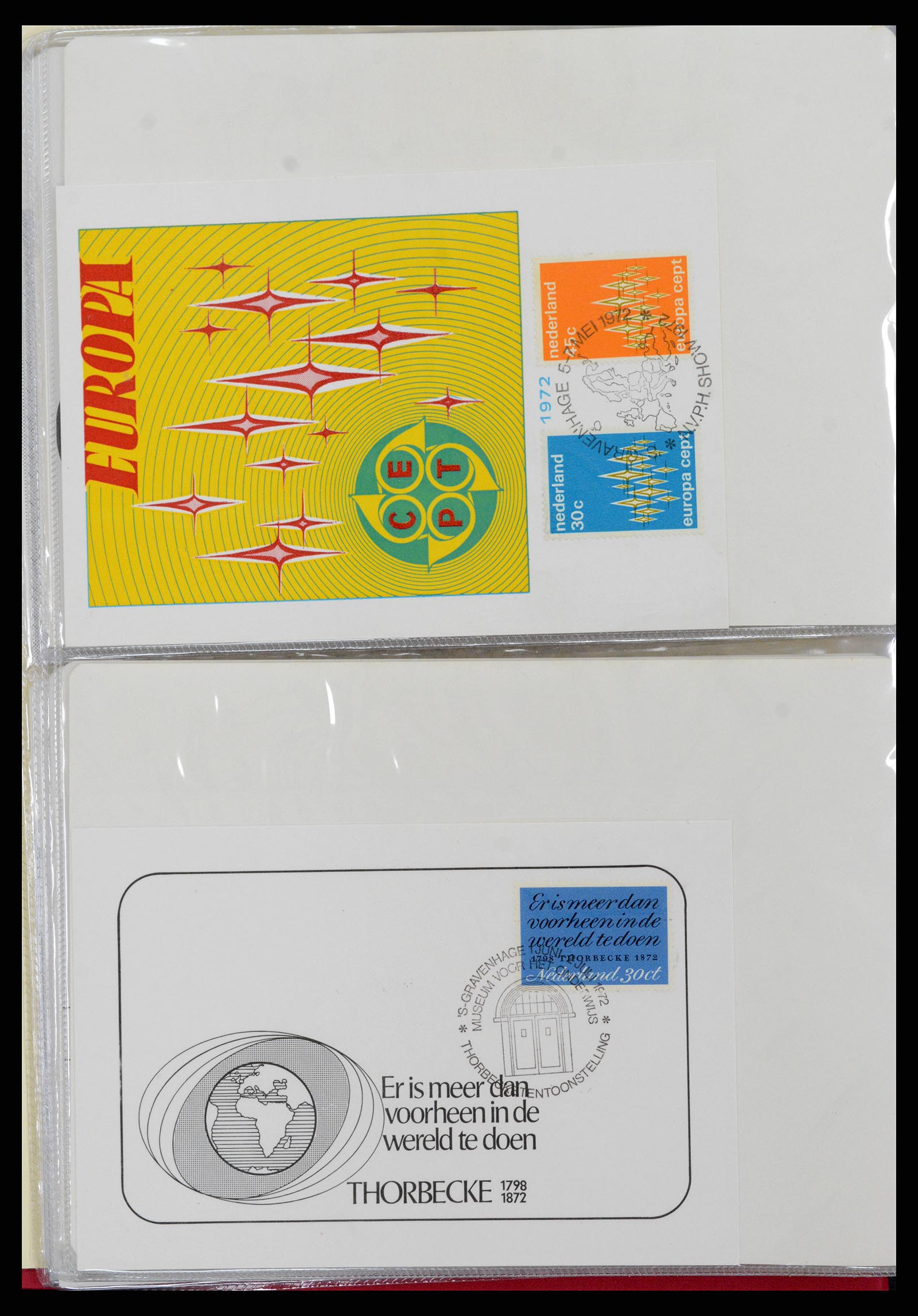 36414 095 - Postzegelverzameling 36414 Nederland maximumkaarten 1938(!)-1987.