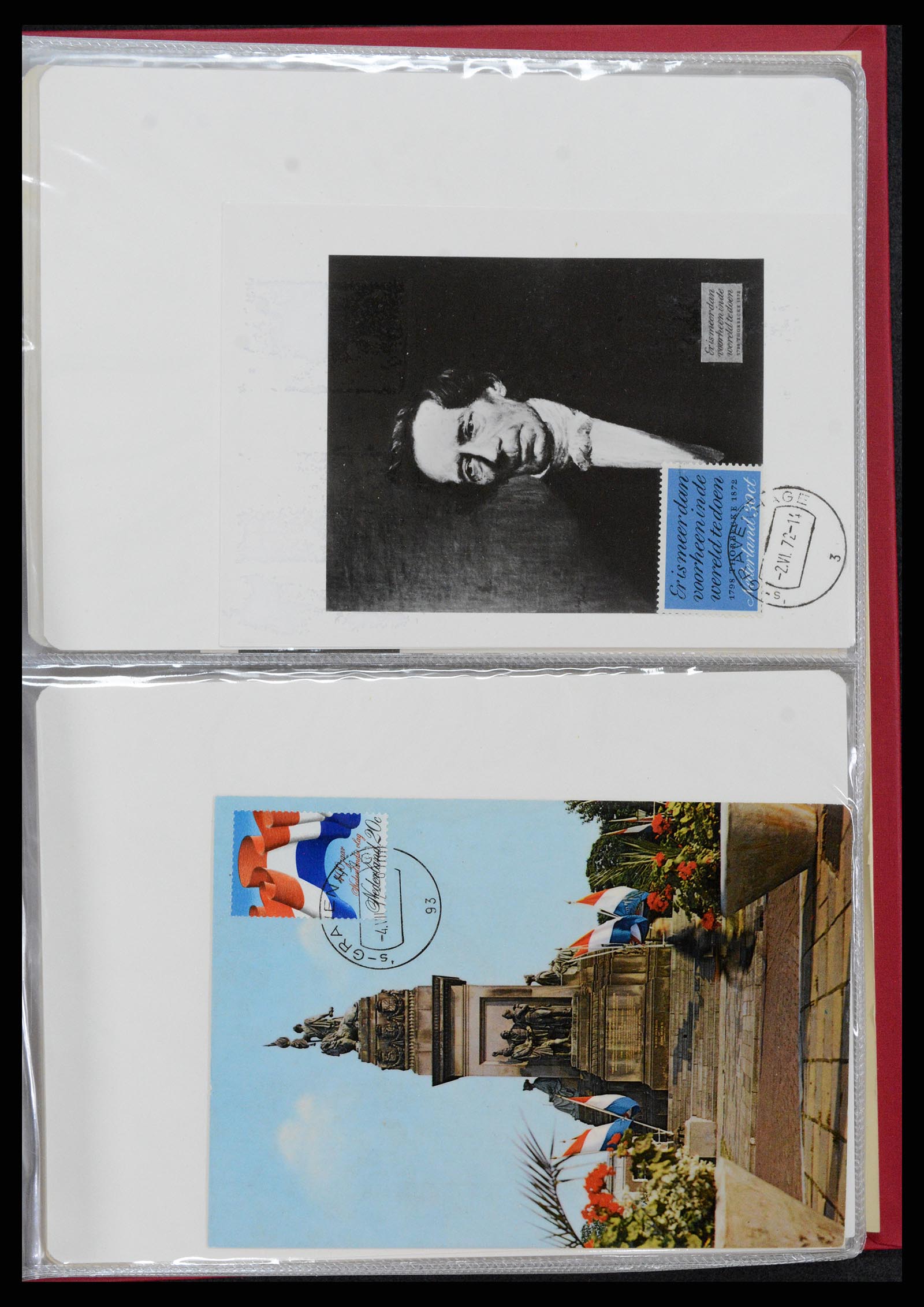 36414 096 - Postzegelverzameling 36414 Nederland maximumkaarten 1938(!)-1987.