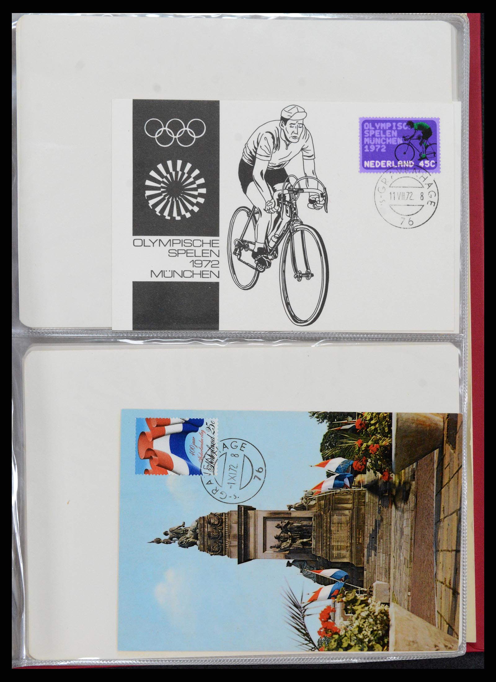36414 098 - Postzegelverzameling 36414 Nederland maximumkaarten 1938(!)-1987.
