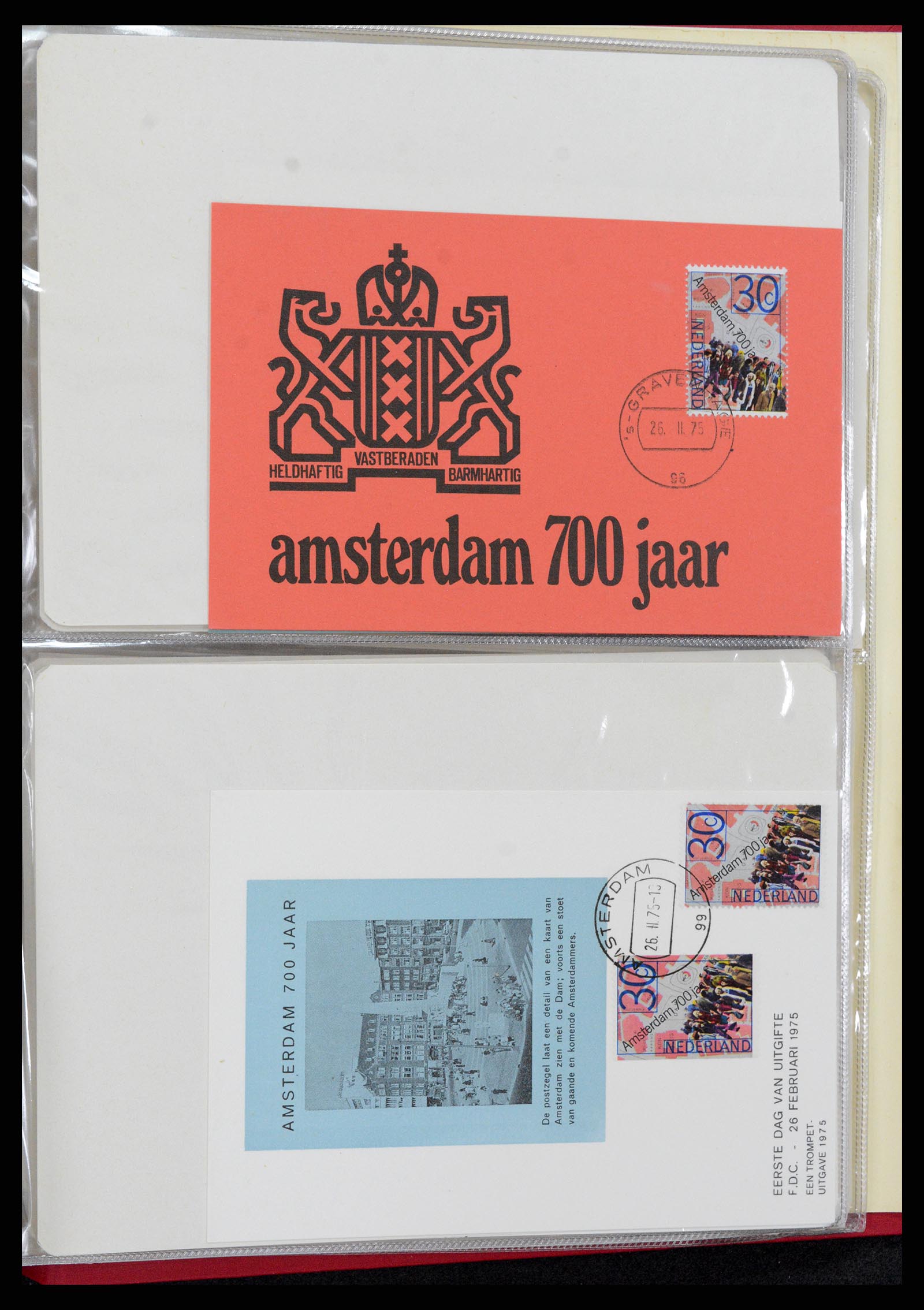 36414 126 - Postzegelverzameling 36414 Nederland maximumkaarten 1938(!)-1987.