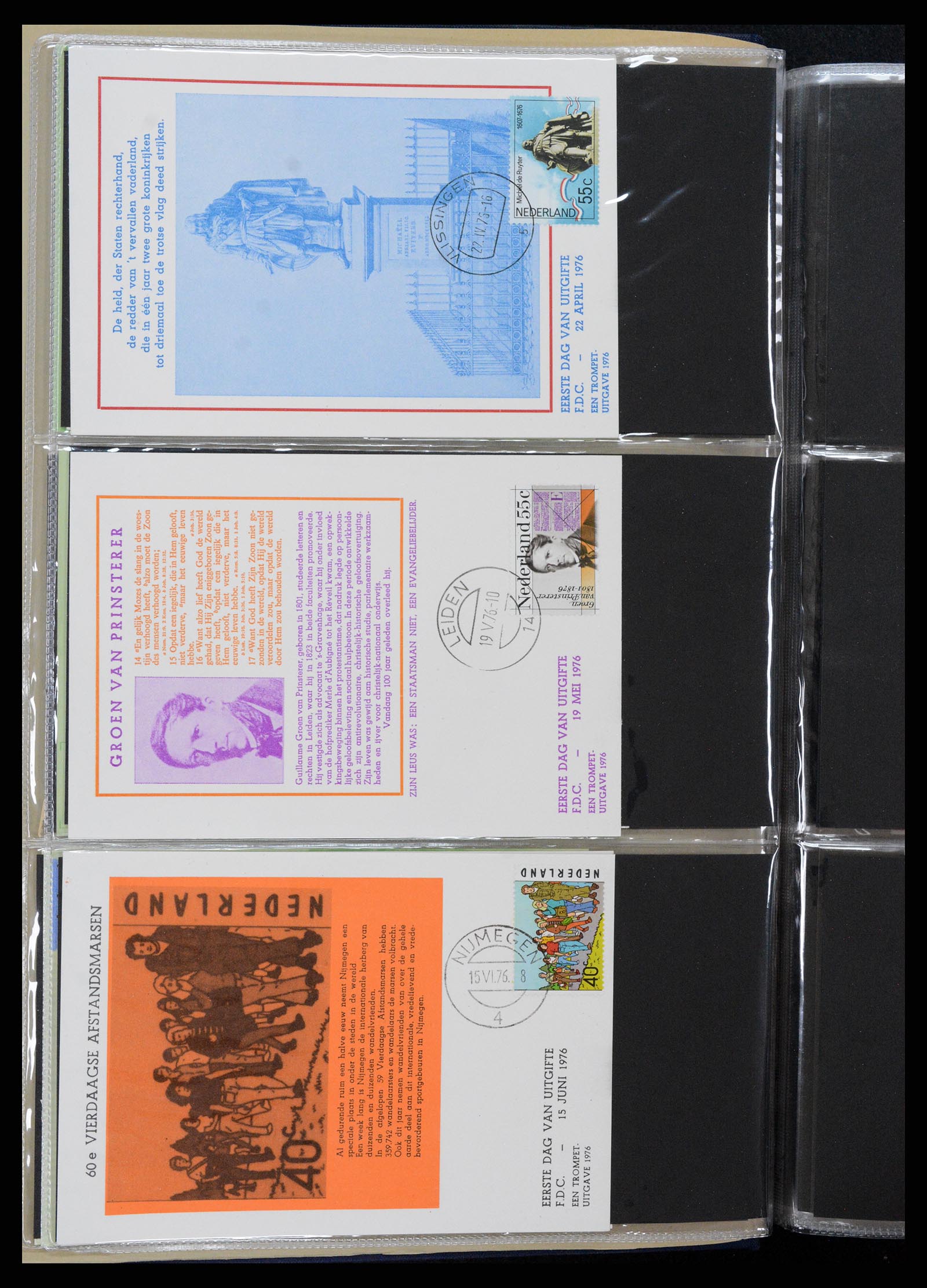 36414 146 - Postzegelverzameling 36414 Nederland maximumkaarten 1938(!)-1987.