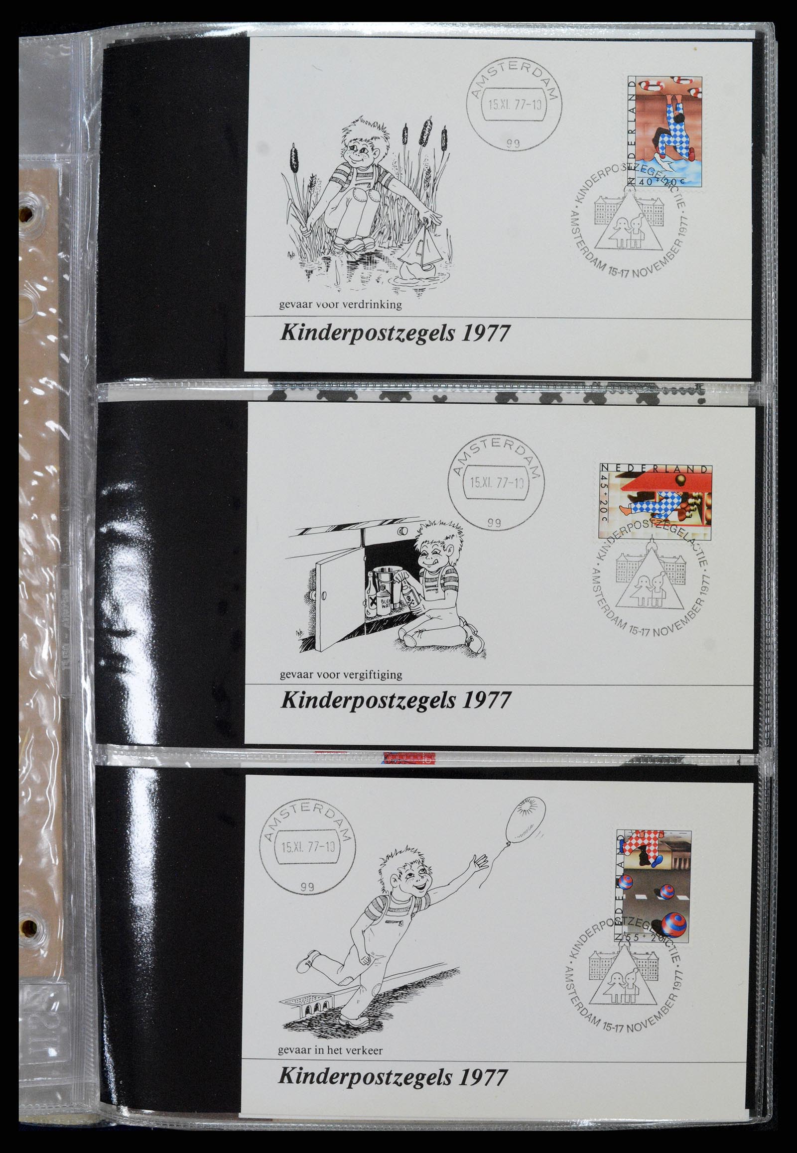 36414 162 - Postzegelverzameling 36414 Nederland maximumkaarten 1938(!)-1987.