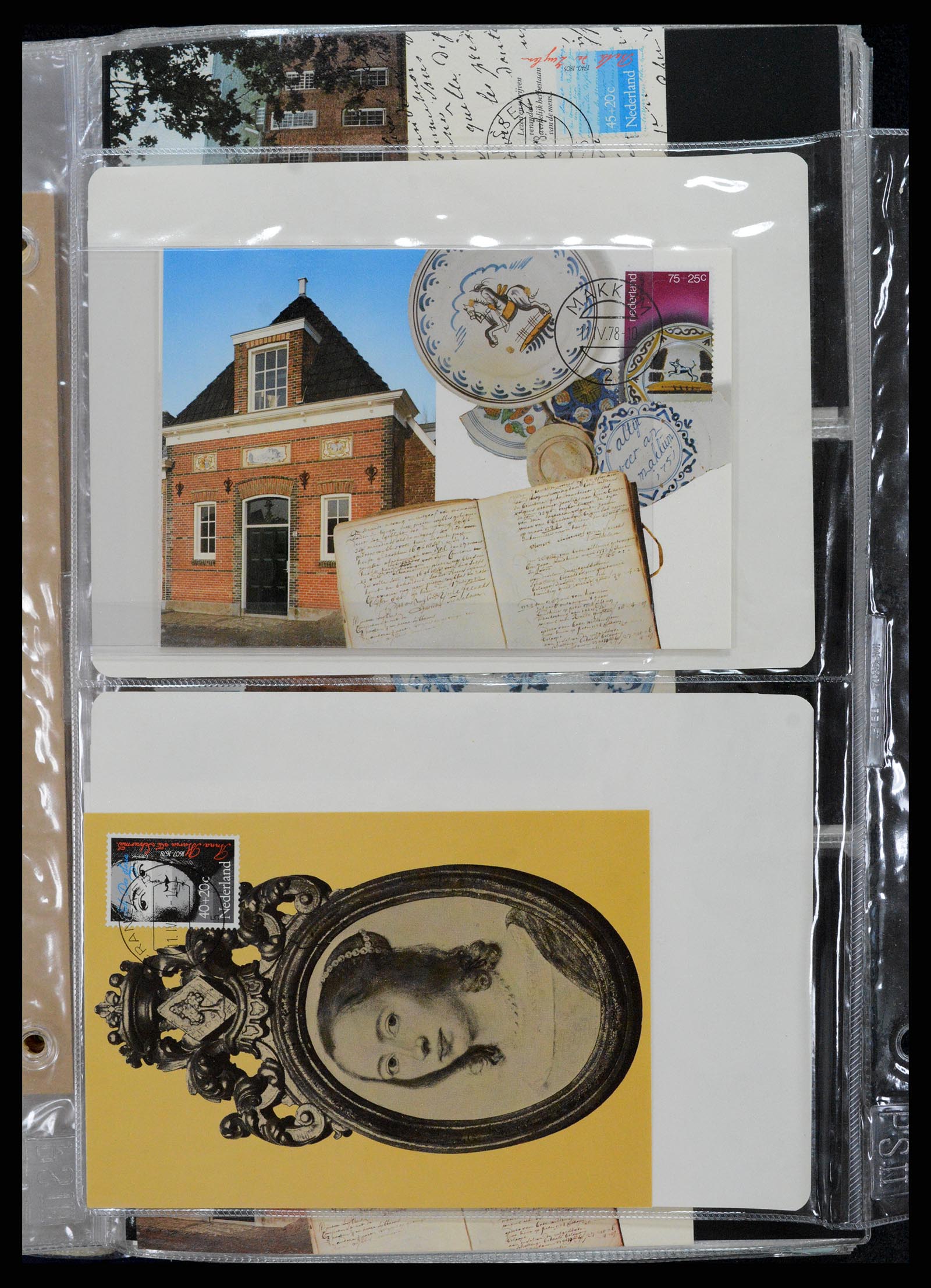 36414 165 - Postzegelverzameling 36414 Nederland maximumkaarten 1938(!)-1987.