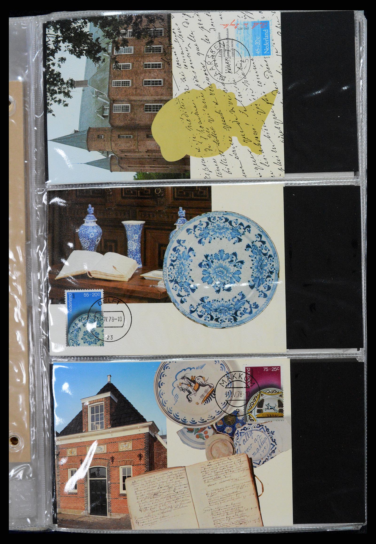 36414 166 - Postzegelverzameling 36414 Nederland maximumkaarten 1938(!)-1987.