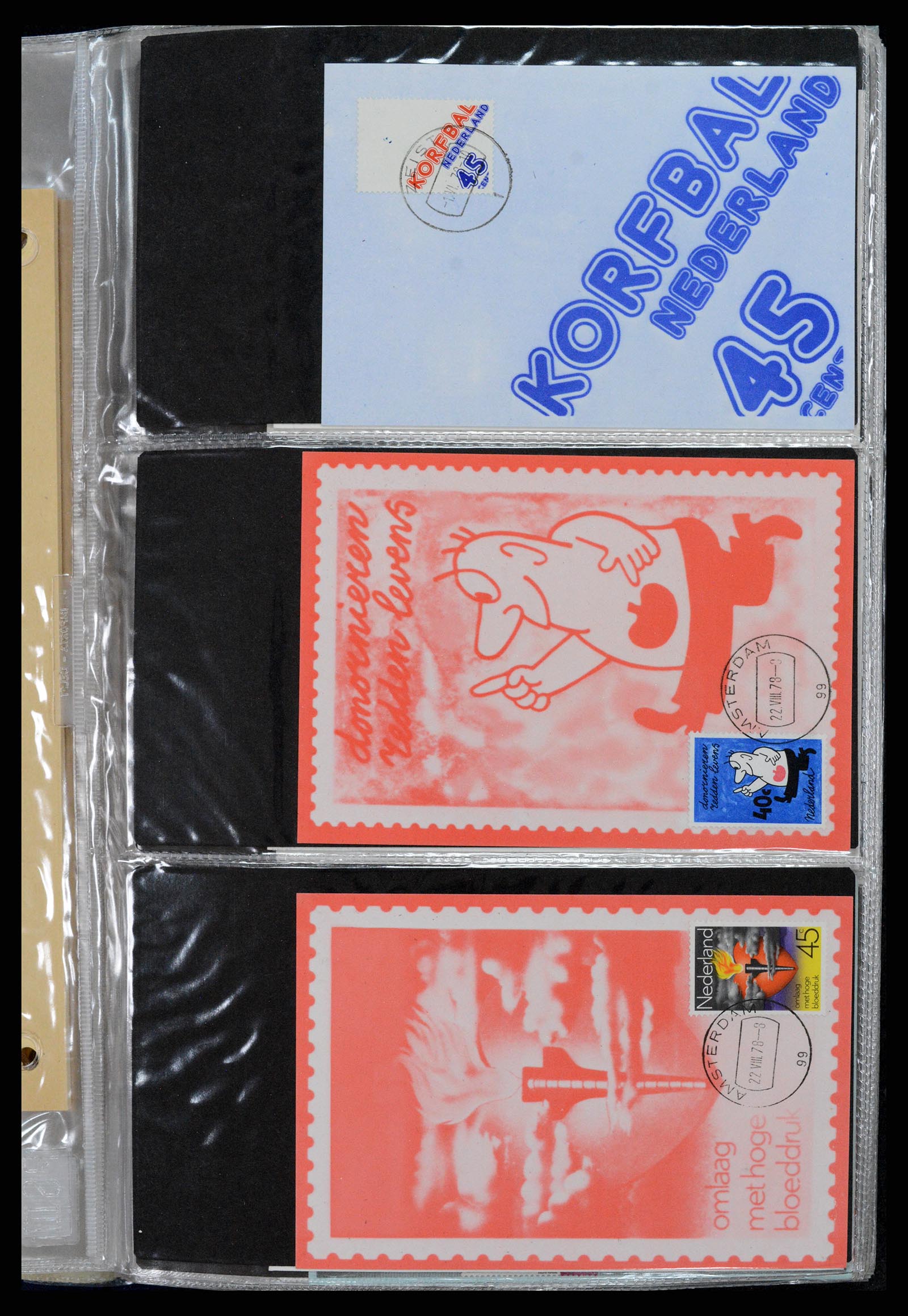 36414 170 - Postzegelverzameling 36414 Nederland maximumkaarten 1938(!)-1987.