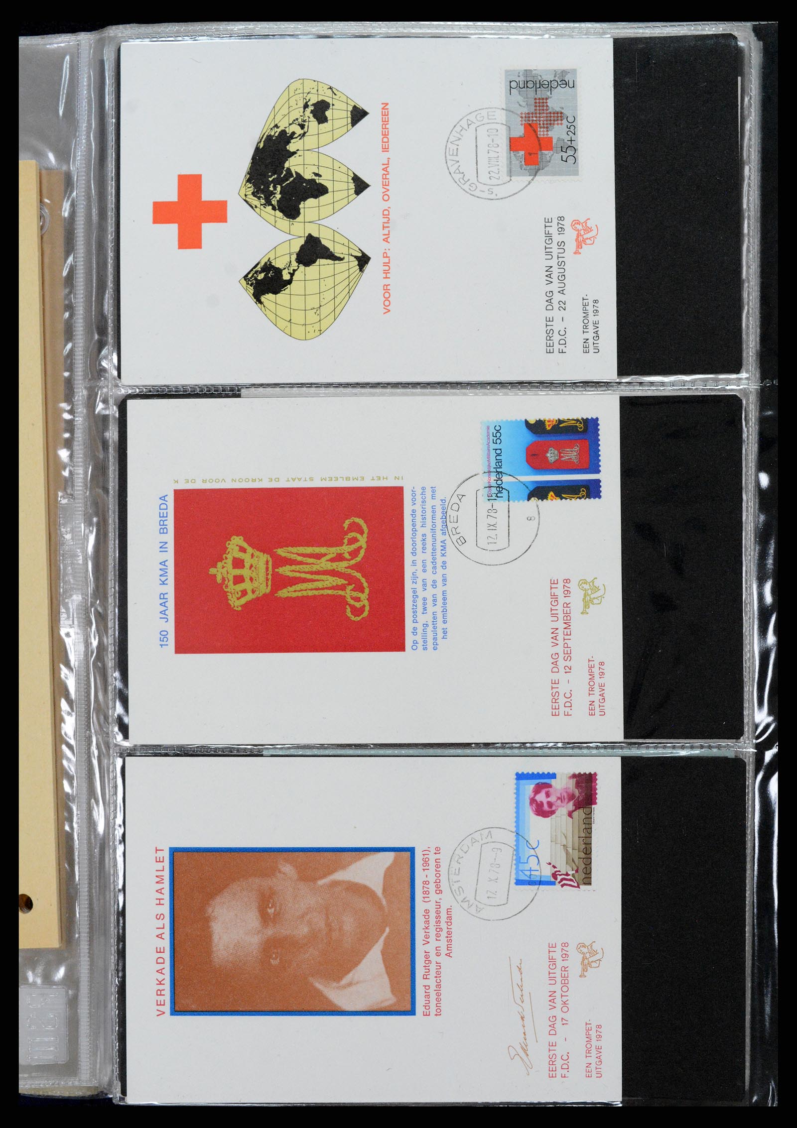 36414 171 - Postzegelverzameling 36414 Nederland maximumkaarten 1938(!)-1987.