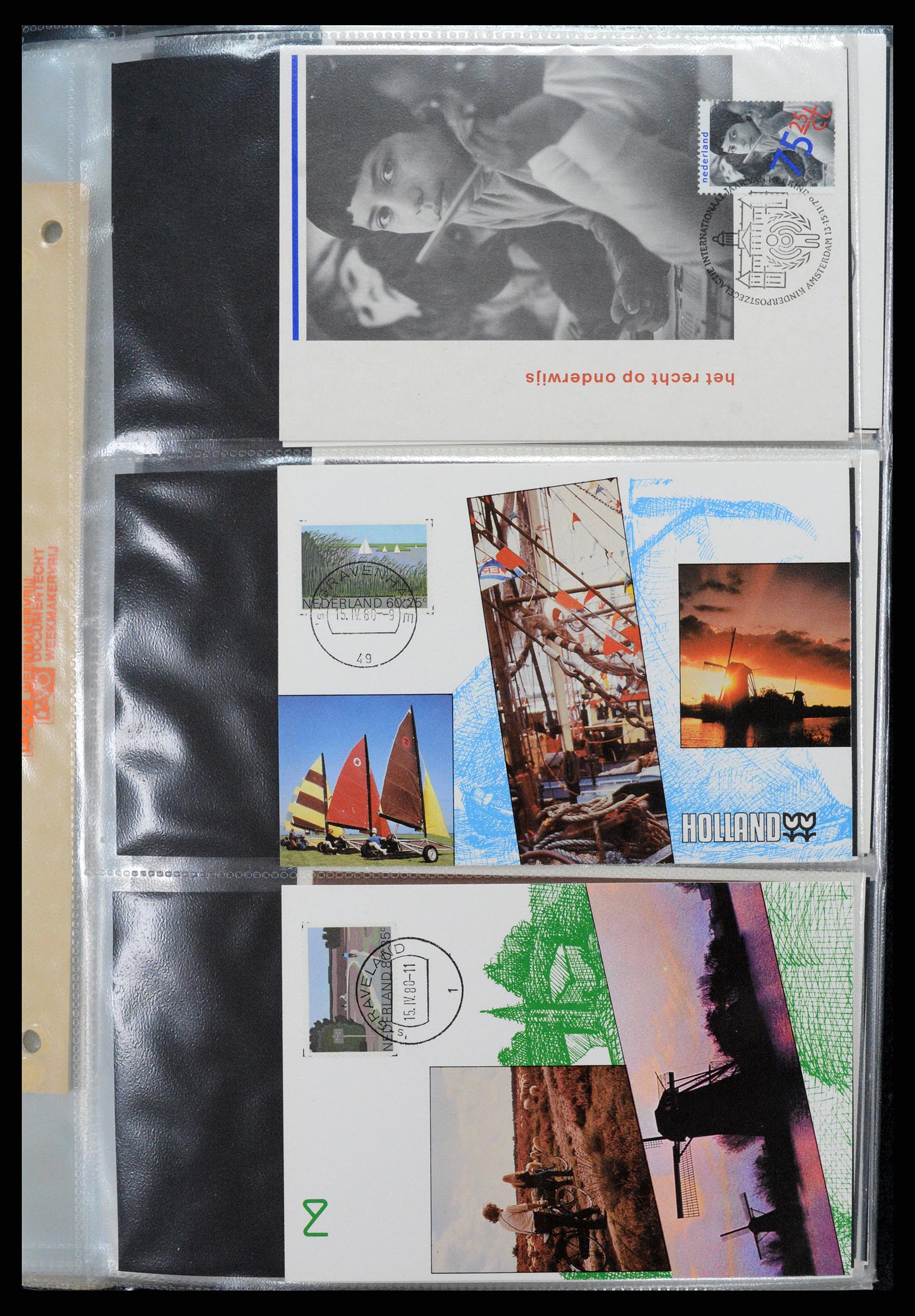 36414 188 - Postzegelverzameling 36414 Nederland maximumkaarten 1938(!)-1987.