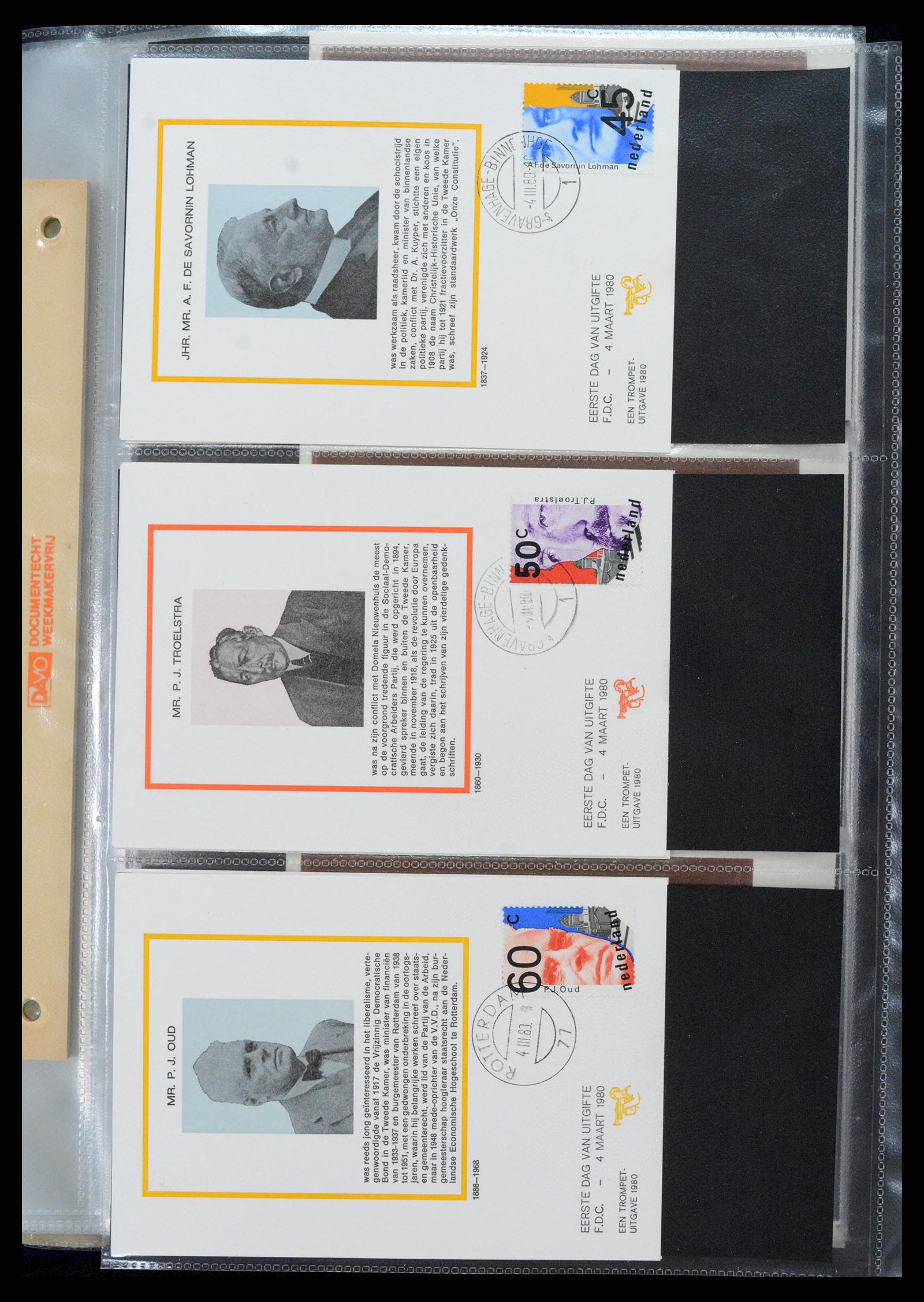 36414 189 - Postzegelverzameling 36414 Nederland maximumkaarten 1938(!)-1987.
