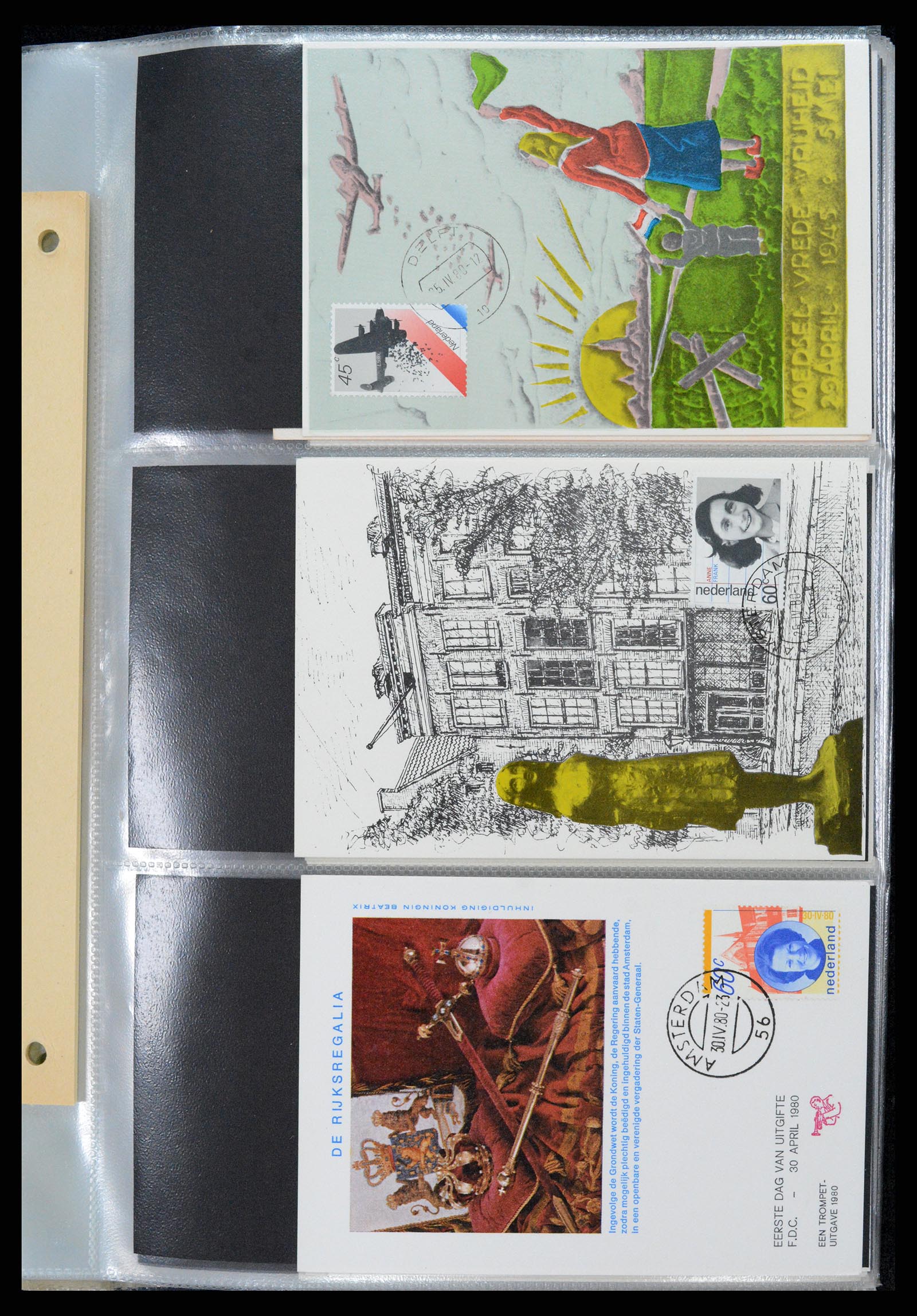 36414 192 - Postzegelverzameling 36414 Nederland maximumkaarten 1938(!)-1987.