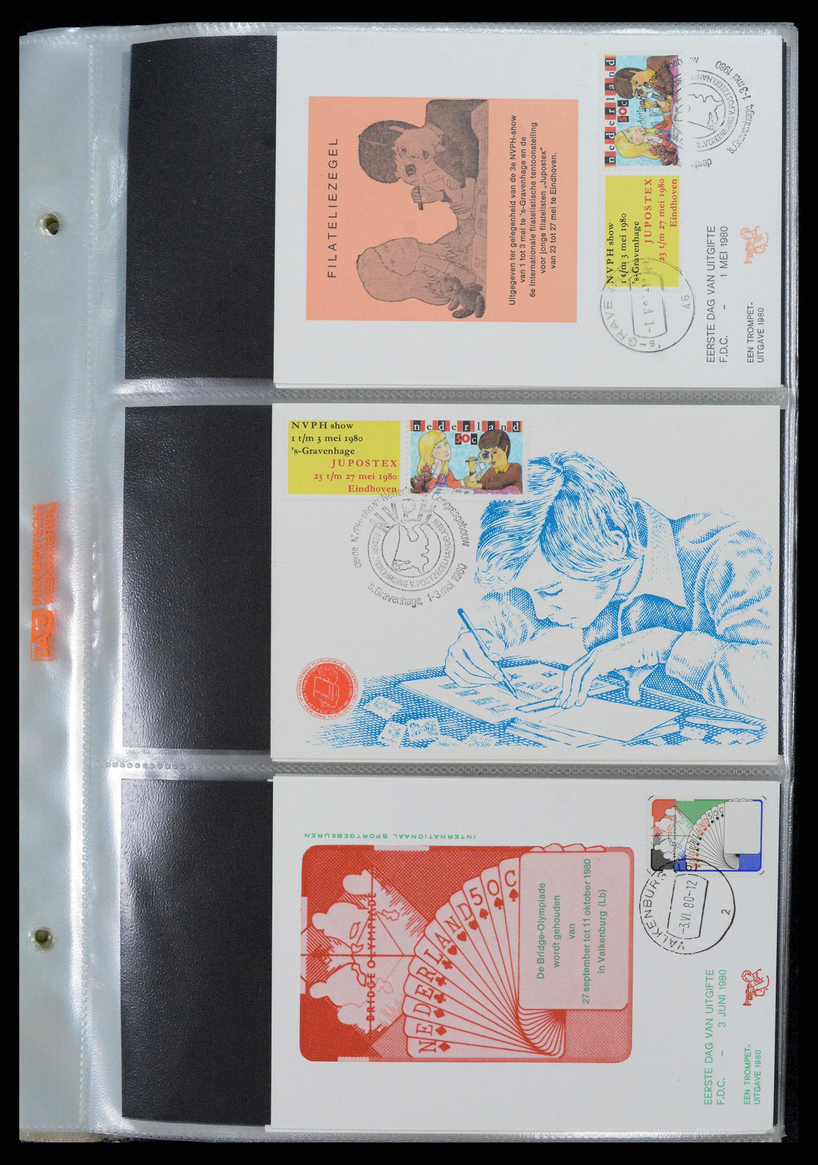 36414 194 - Postzegelverzameling 36414 Nederland maximumkaarten 1938(!)-1987.