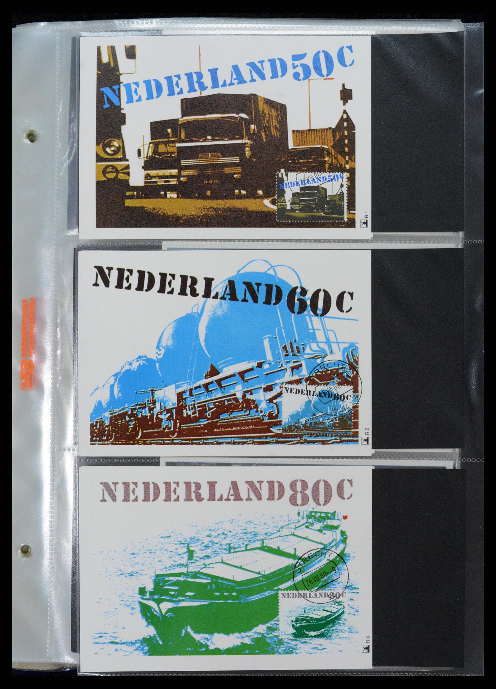 36414 197 - Postzegelverzameling 36414 Nederland maximumkaarten 1938(!)-1987.