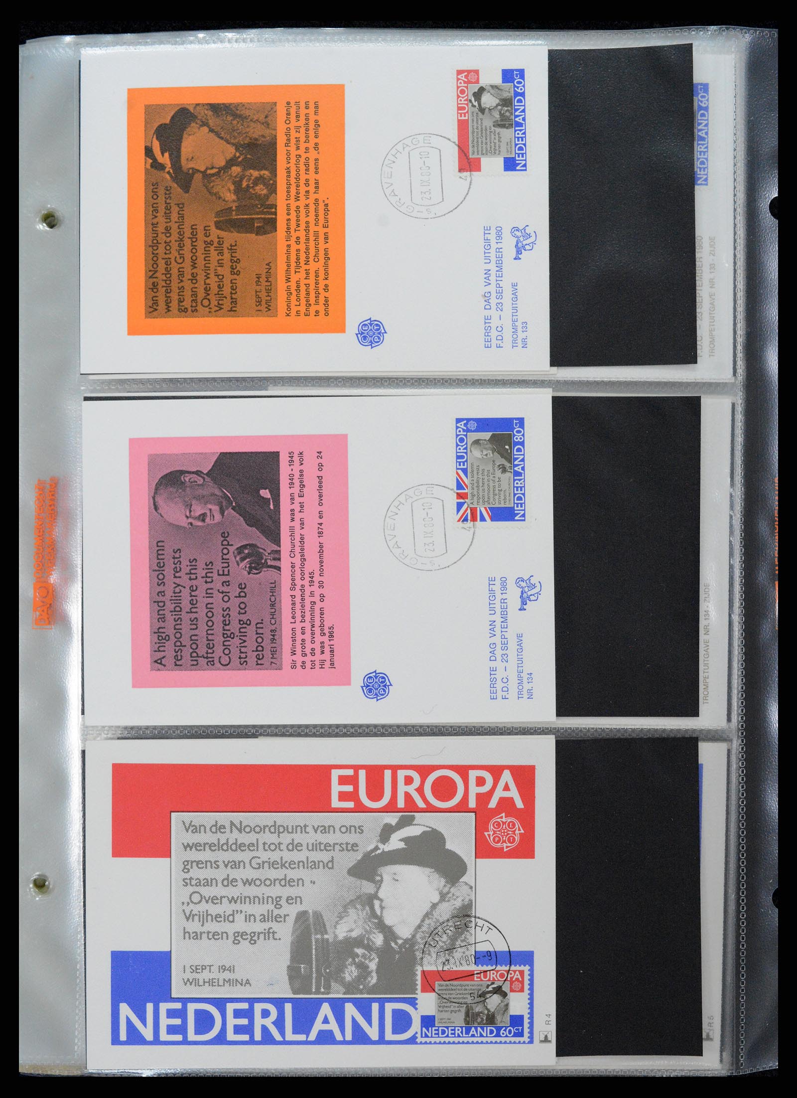 36414 198 - Postzegelverzameling 36414 Nederland maximumkaarten 1938(!)-1987.