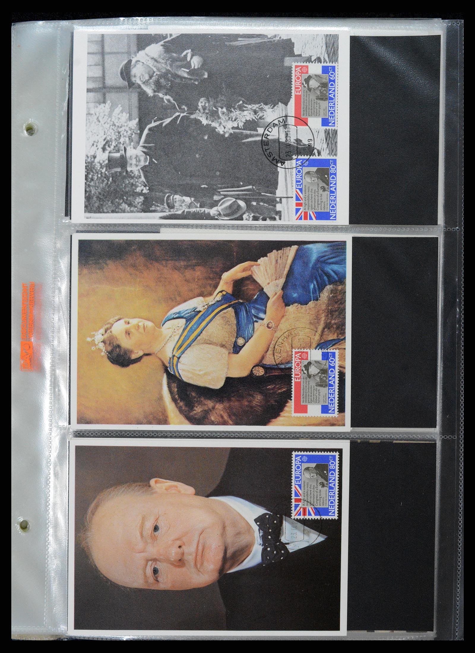 36414 199 - Postzegelverzameling 36414 Nederland maximumkaarten 1938(!)-1987.
