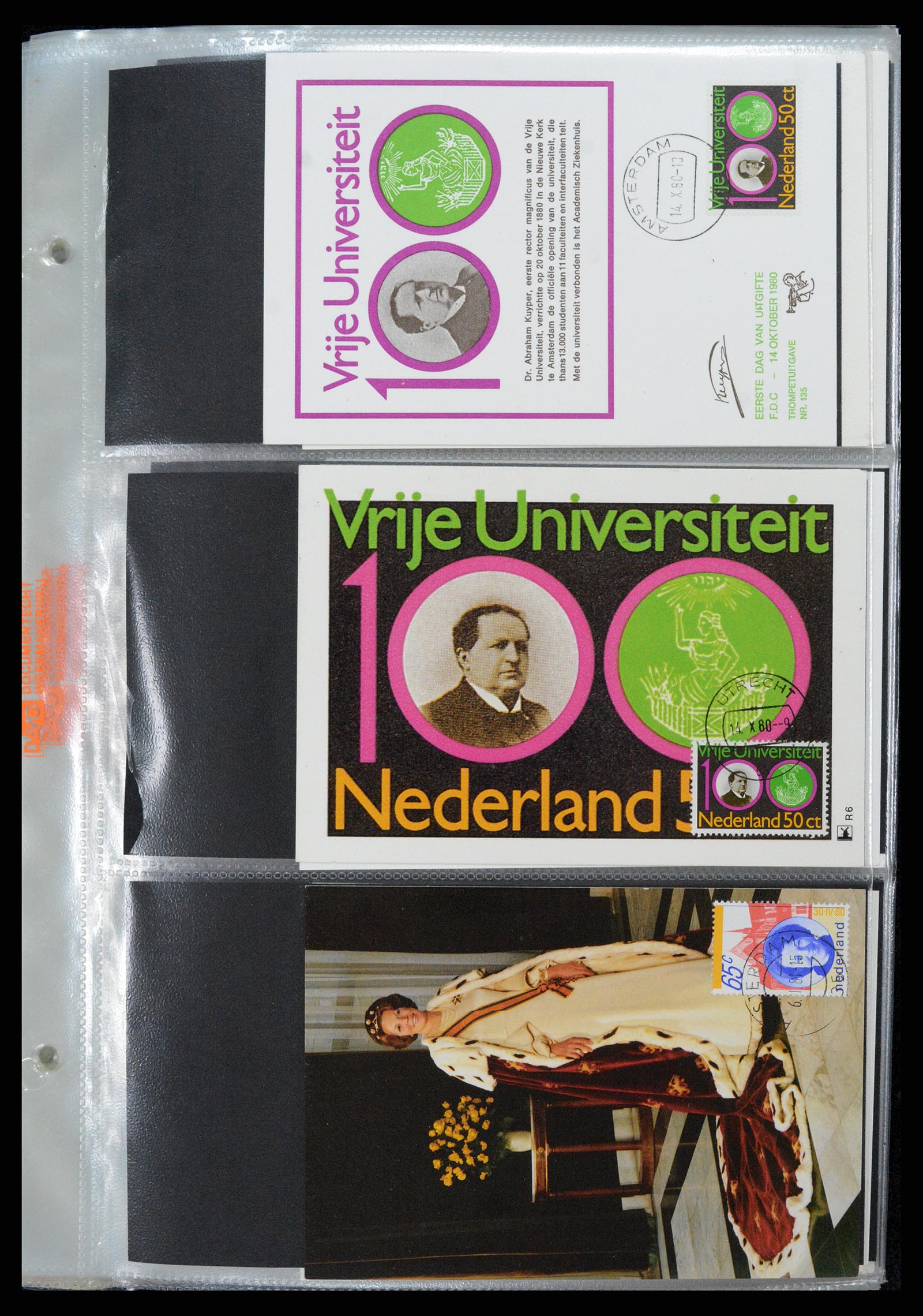 36414 200 - Postzegelverzameling 36414 Nederland maximumkaarten 1938(!)-1987.