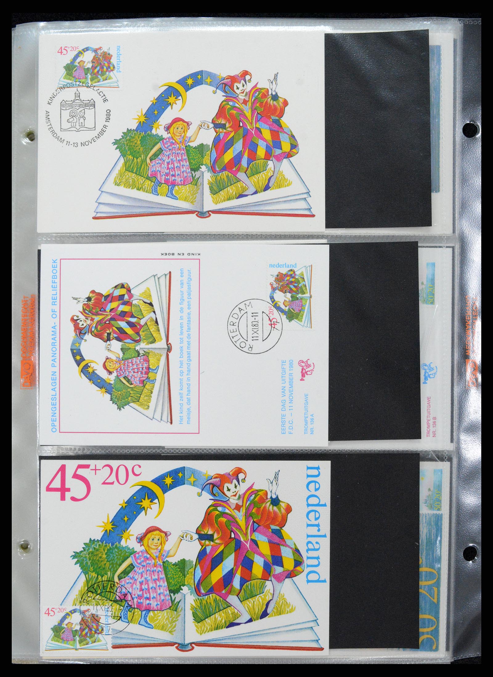 36414 201 - Postzegelverzameling 36414 Nederland maximumkaarten 1938(!)-1987.