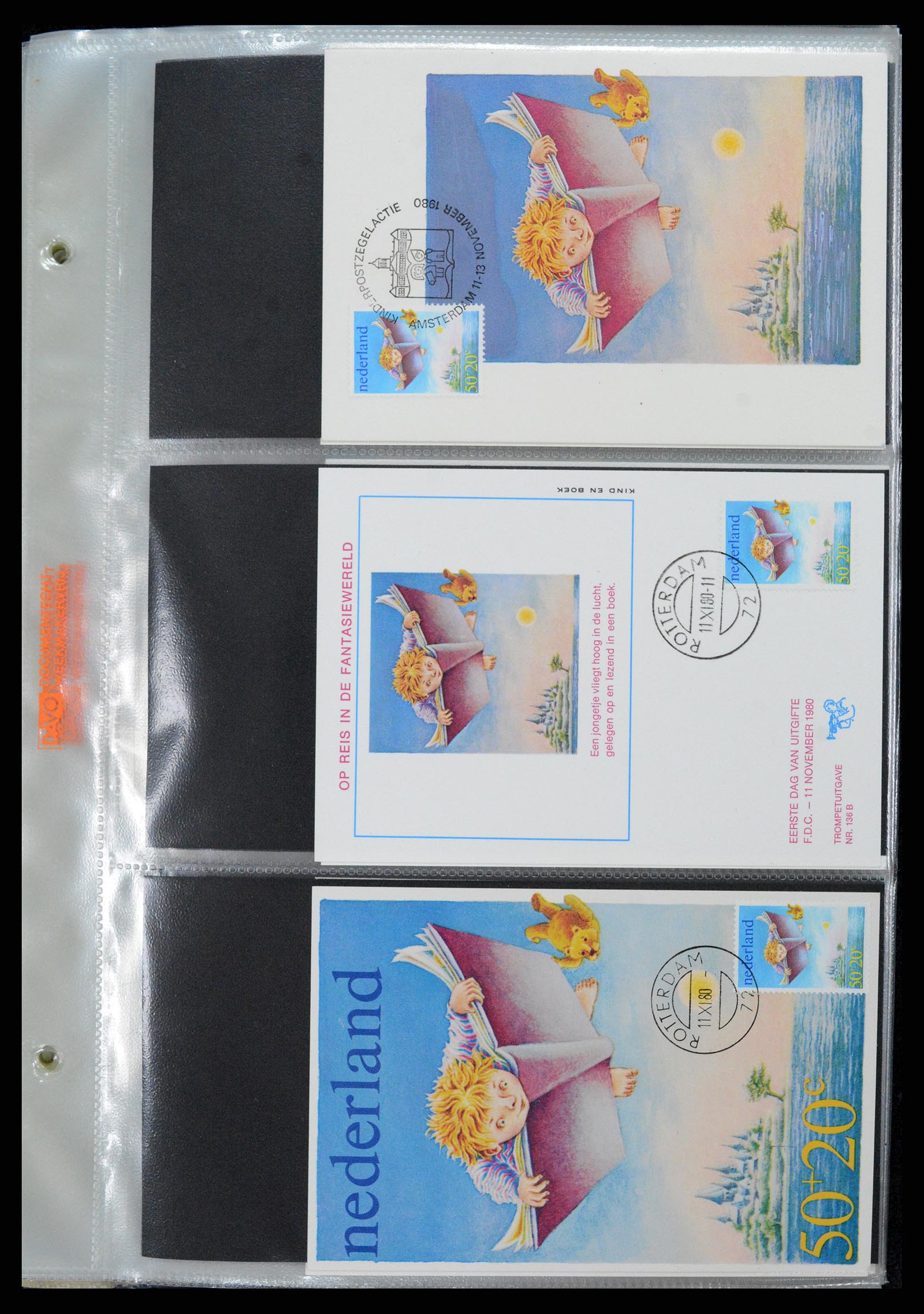 36414 202 - Postzegelverzameling 36414 Nederland maximumkaarten 1938(!)-1987.
