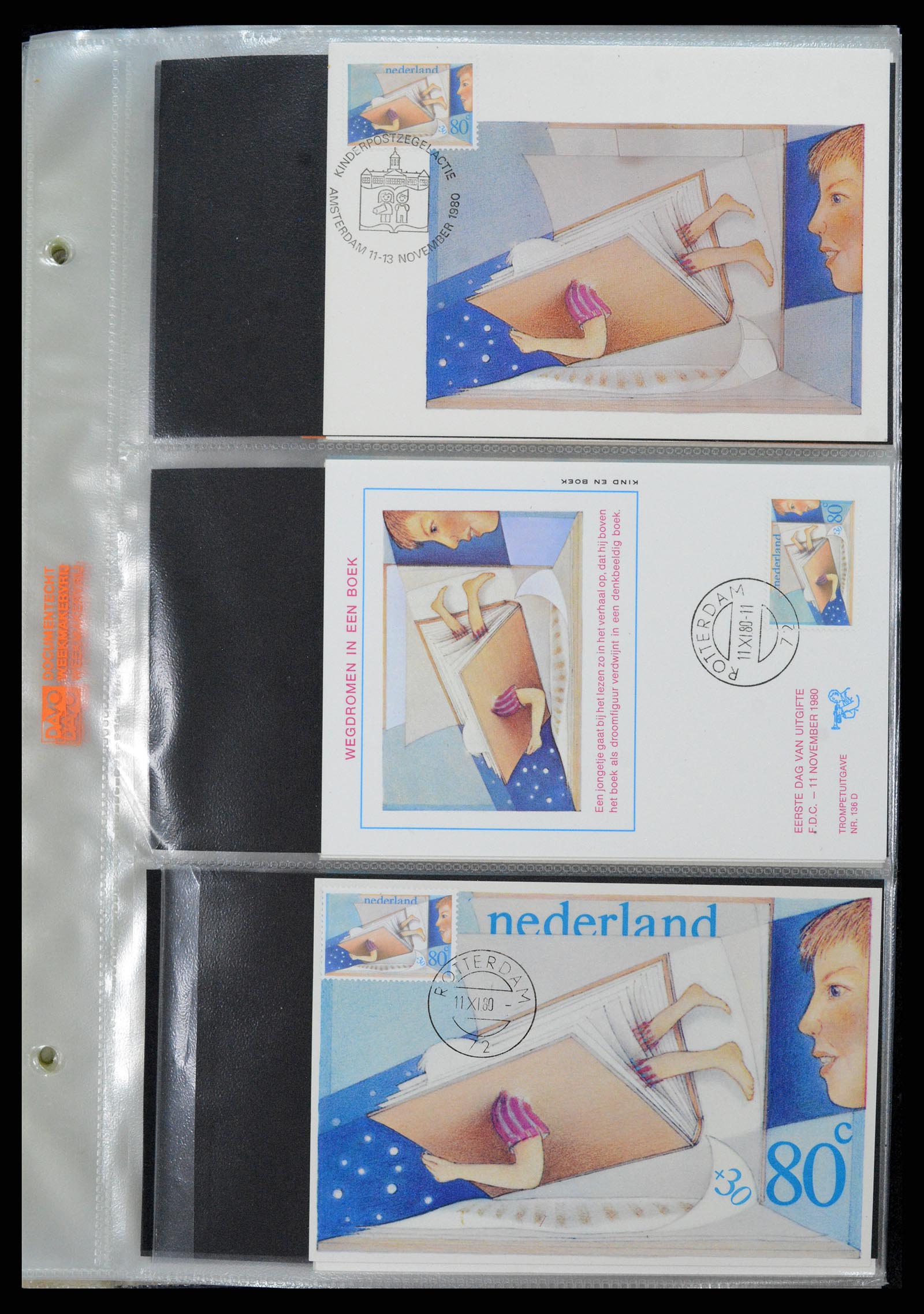 36414 204 - Postzegelverzameling 36414 Nederland maximumkaarten 1938(!)-1987.