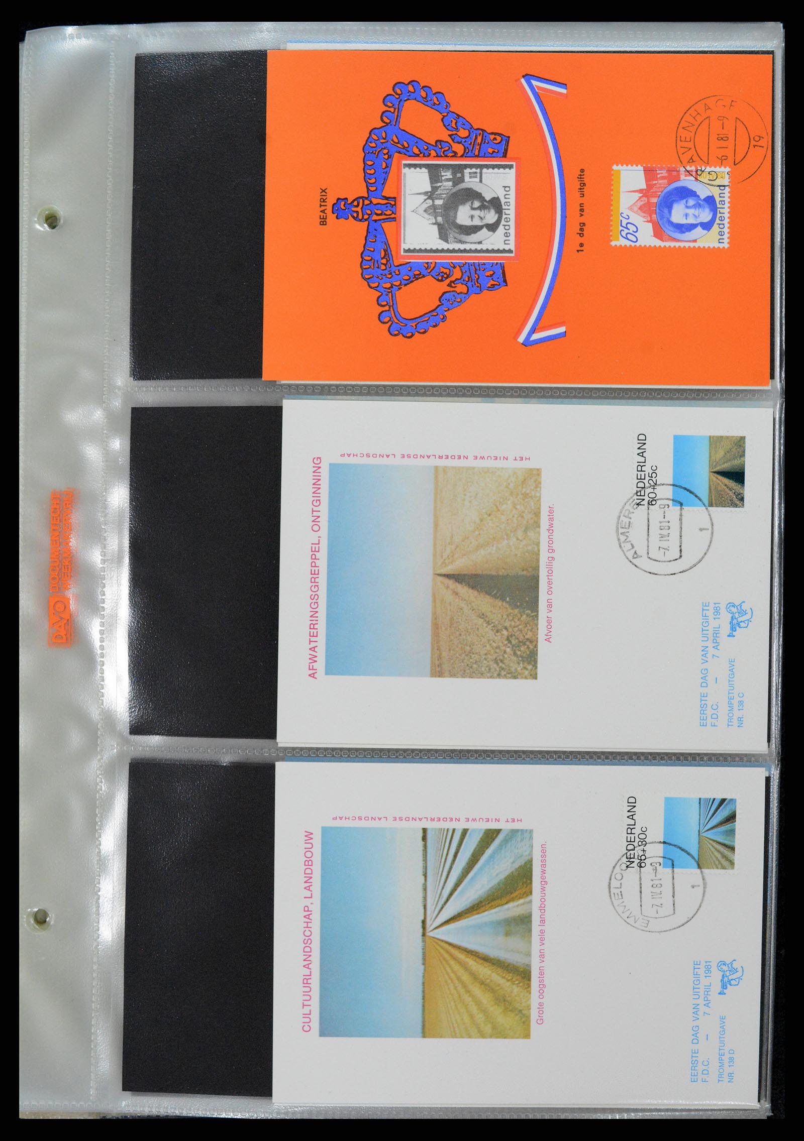 36414 206 - Postzegelverzameling 36414 Nederland maximumkaarten 1938(!)-1987.