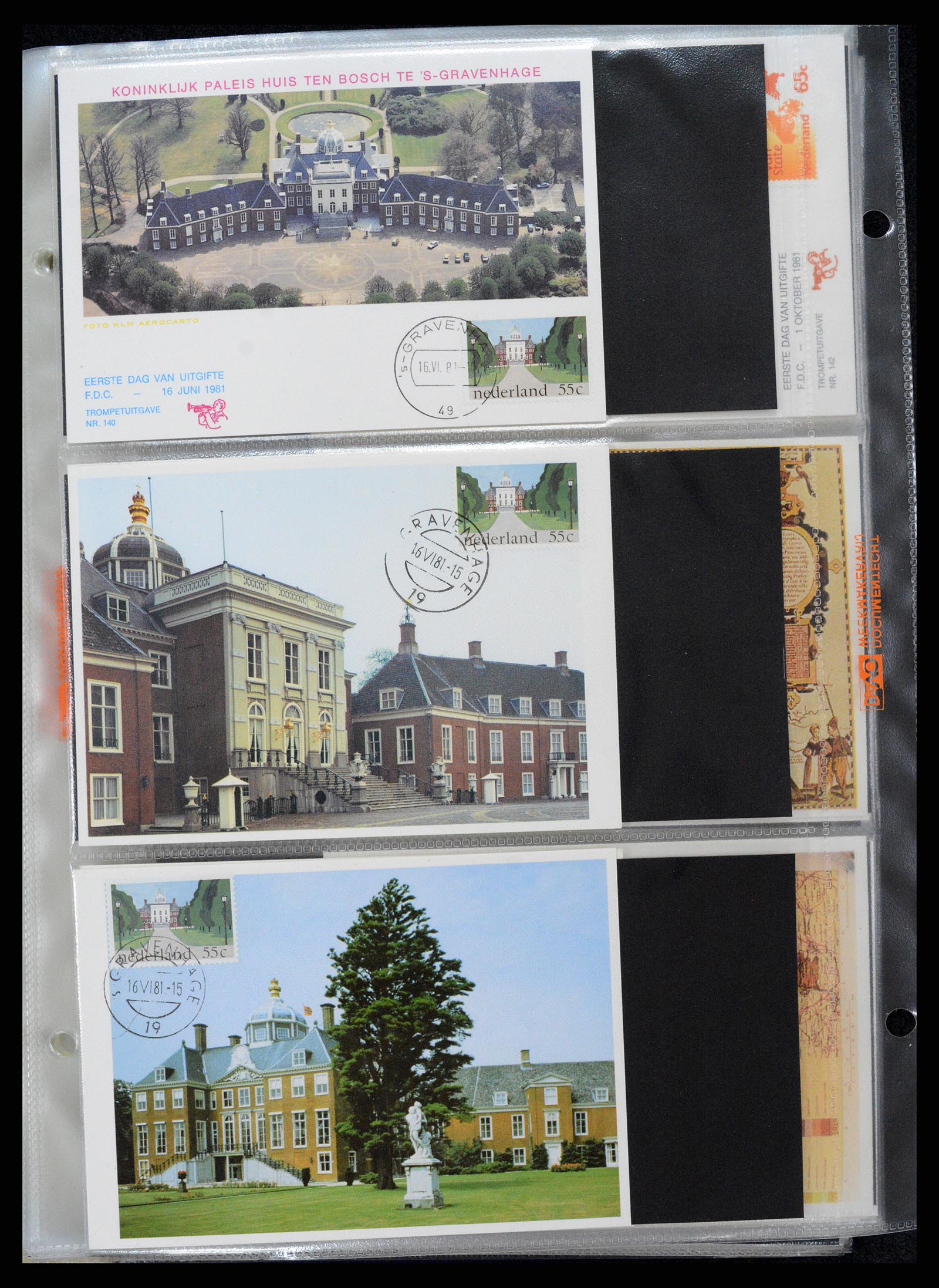 36414 213 - Postzegelverzameling 36414 Nederland maximumkaarten 1938(!)-1987.