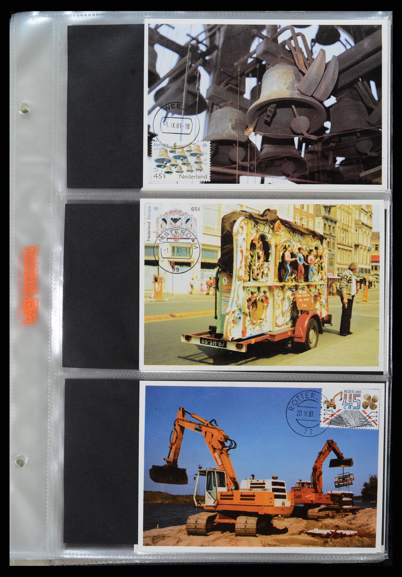 36414 216 - Postzegelverzameling 36414 Nederland maximumkaarten 1938(!)-1987.