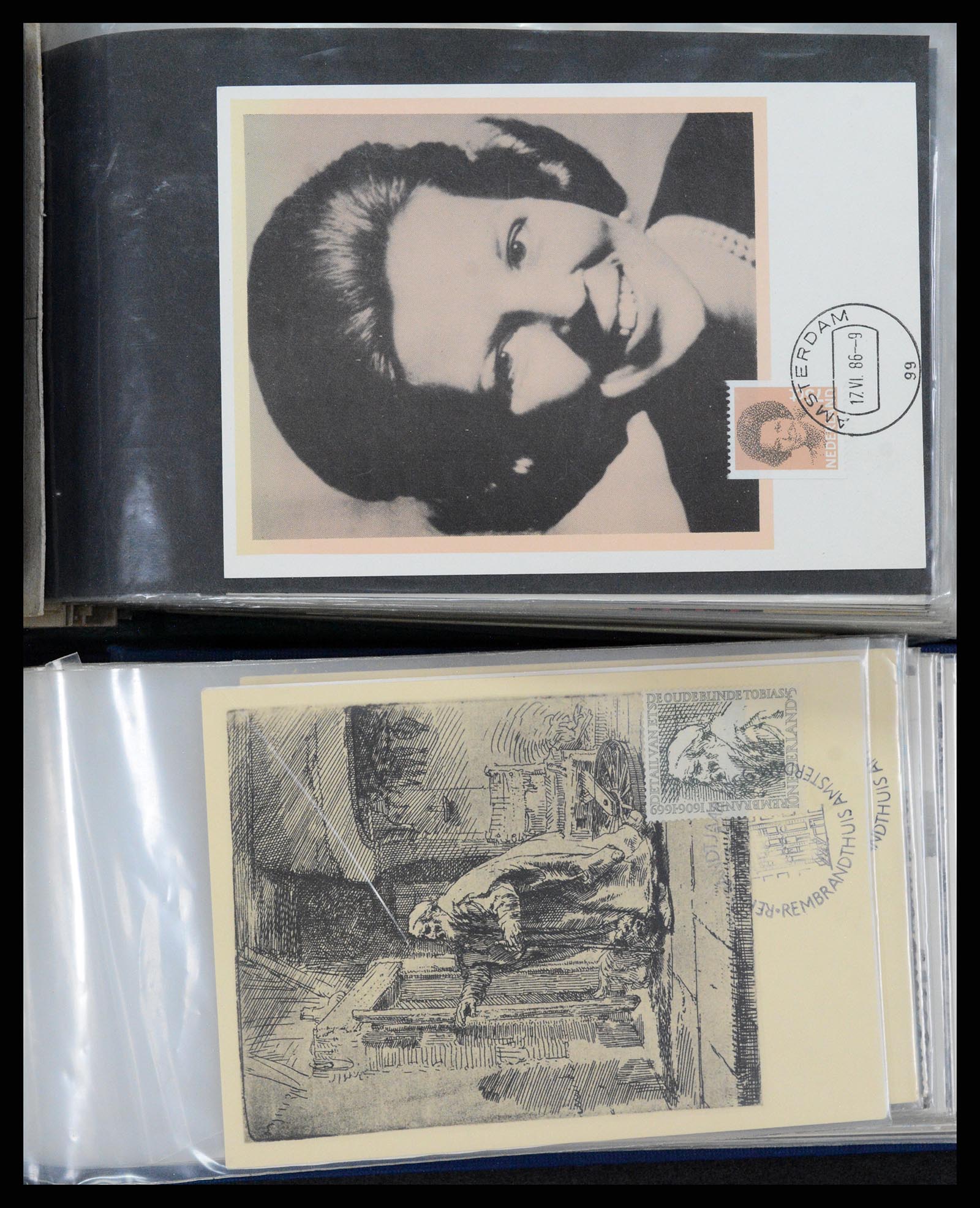 36414 270 - Postzegelverzameling 36414 Nederland maximumkaarten 1938(!)-1987.