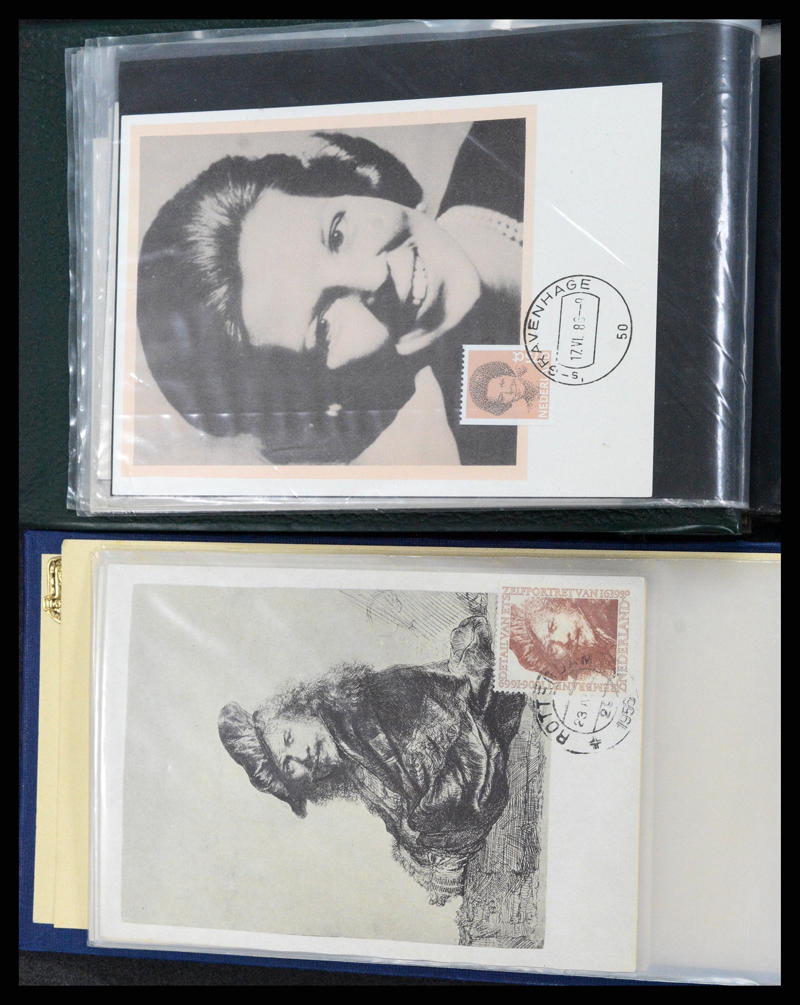 36414 272 - Postzegelverzameling 36414 Nederland maximumkaarten 1938(!)-1987.