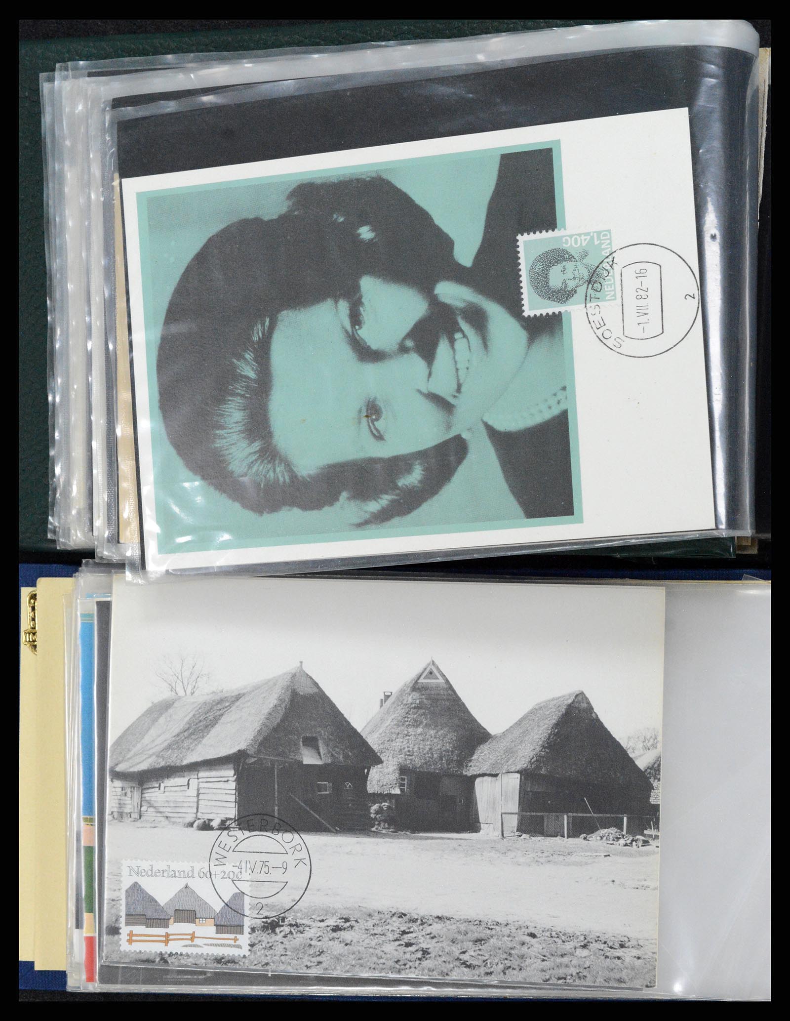 36414 285 - Postzegelverzameling 36414 Nederland maximumkaarten 1938(!)-1987.