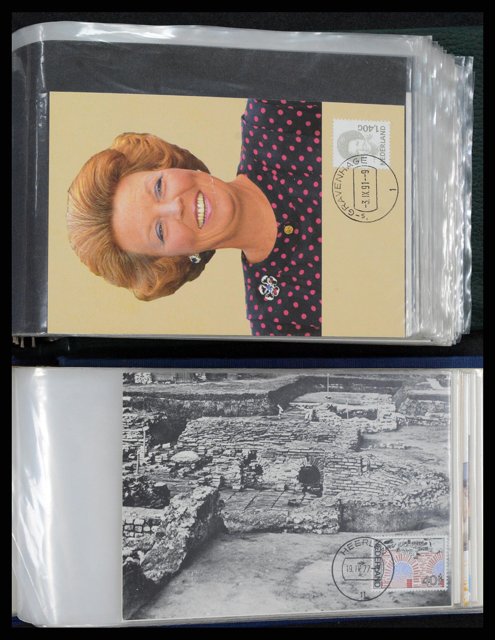 36414 286 - Postzegelverzameling 36414 Nederland maximumkaarten 1938(!)-1987.