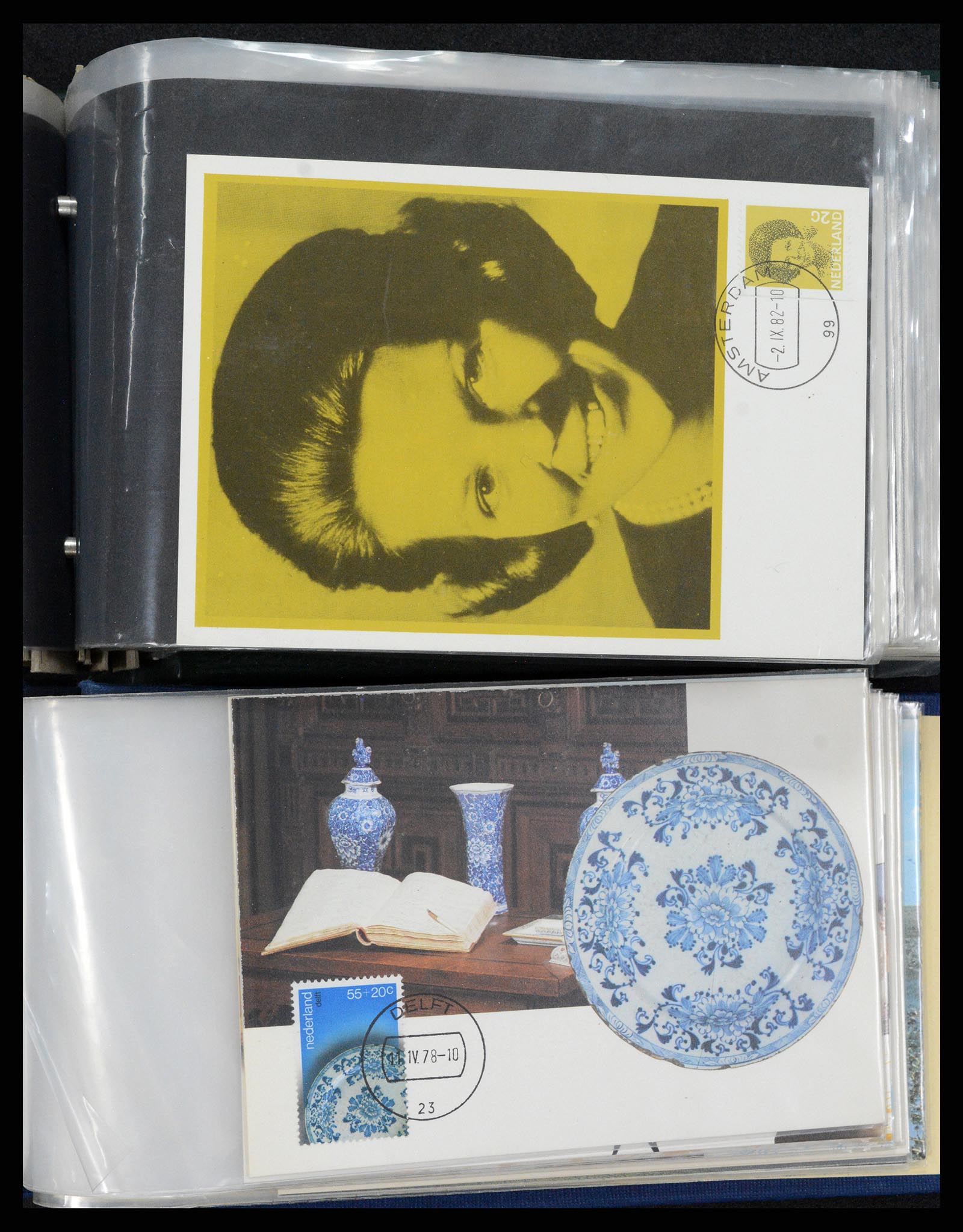 36414 291 - Postzegelverzameling 36414 Nederland maximumkaarten 1938(!)-1987.