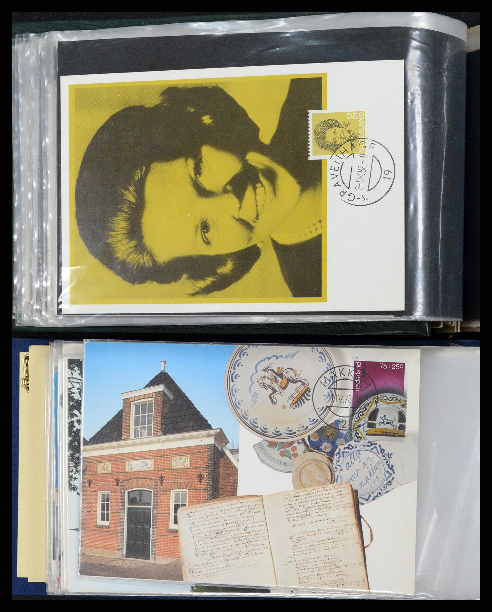 36414 293 - Postzegelverzameling 36414 Nederland maximumkaarten 1938(!)-1987.